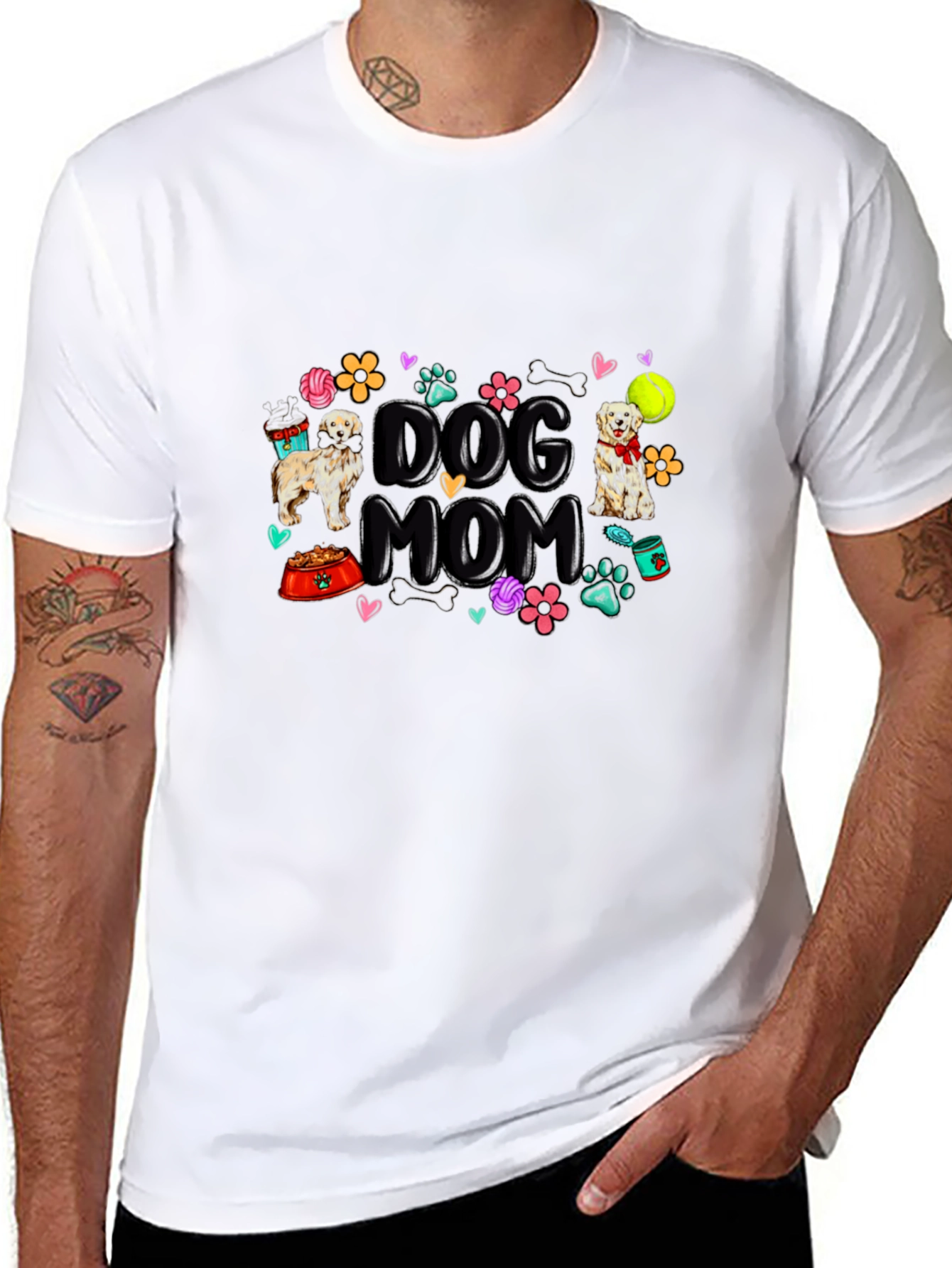 Dog Mom T-Shirt Dalmatian Lover Tee