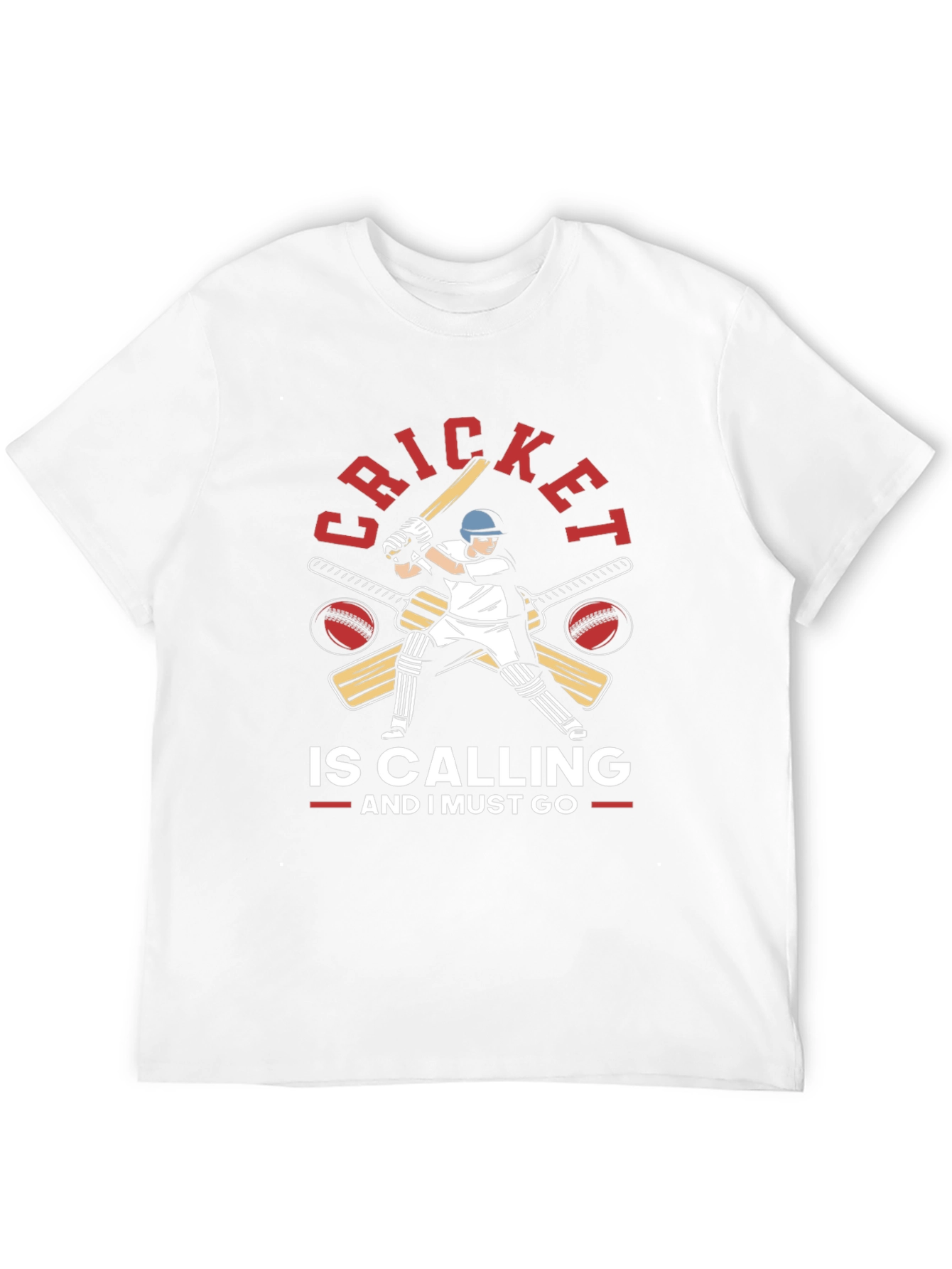 Cricket Calling T-Shirt - Stylish Graphic Tee