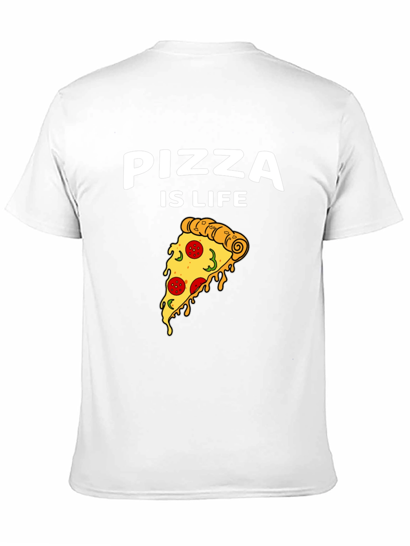 Pizza is Life Graphic T-Shirt - Foodie Tee