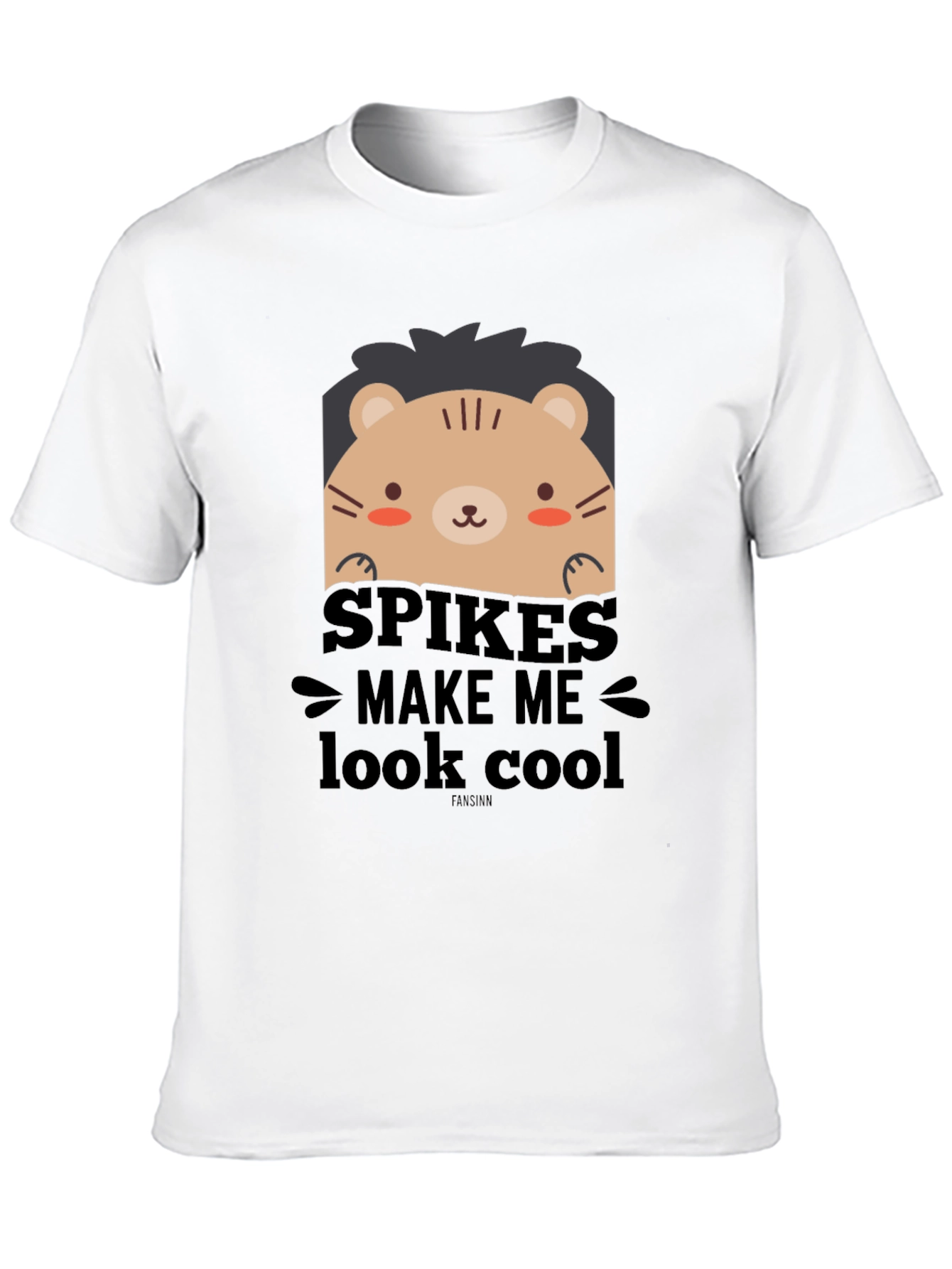 Cute Cartoon Lion Spikes Make Me Look Cool T-Shirt