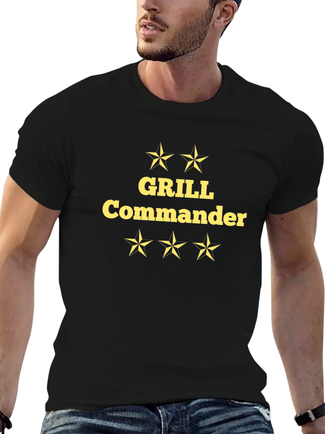 Grill Commander Black T-Shirt