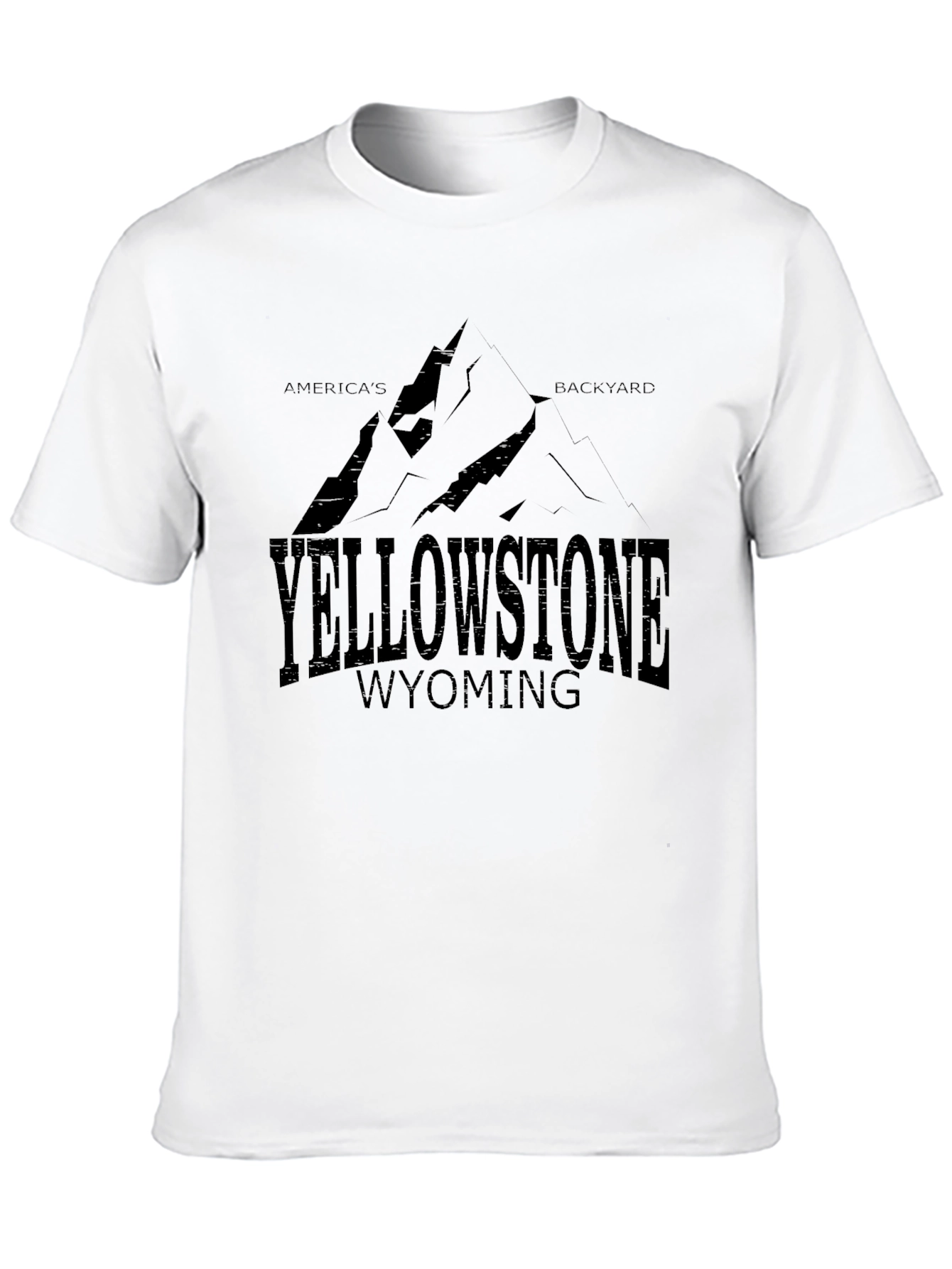 Yellowstone Wyoming Graphic Tee - Americas Backyard T-Shirt