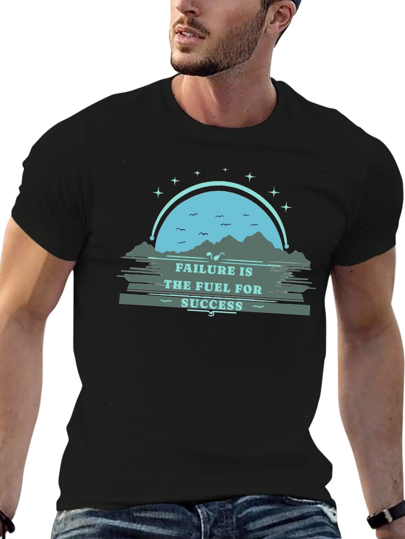Motivational Tee: Failure is Fuel for Success