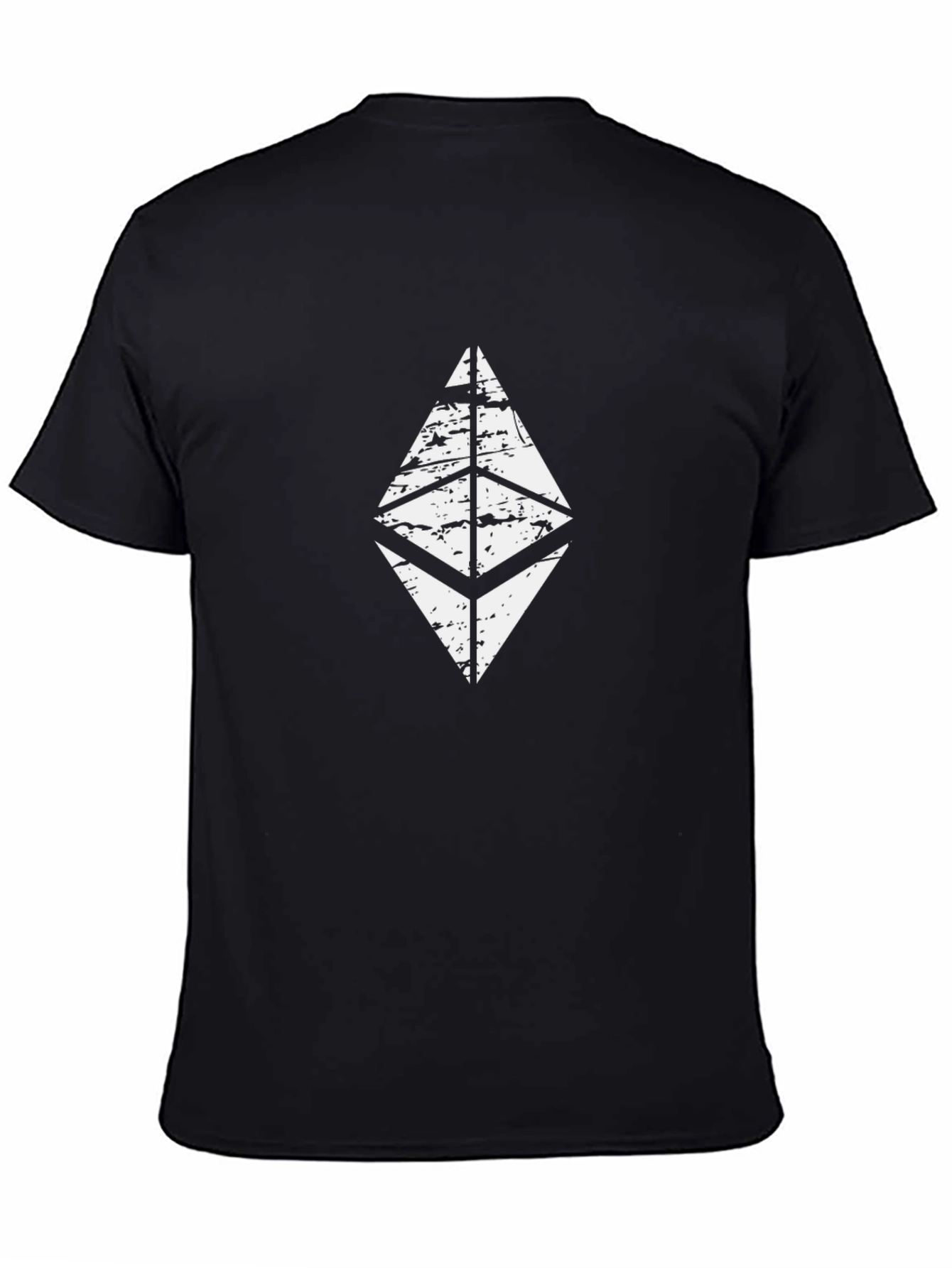 Ethereum Logo Black T-Shirt - Crypto Fashion