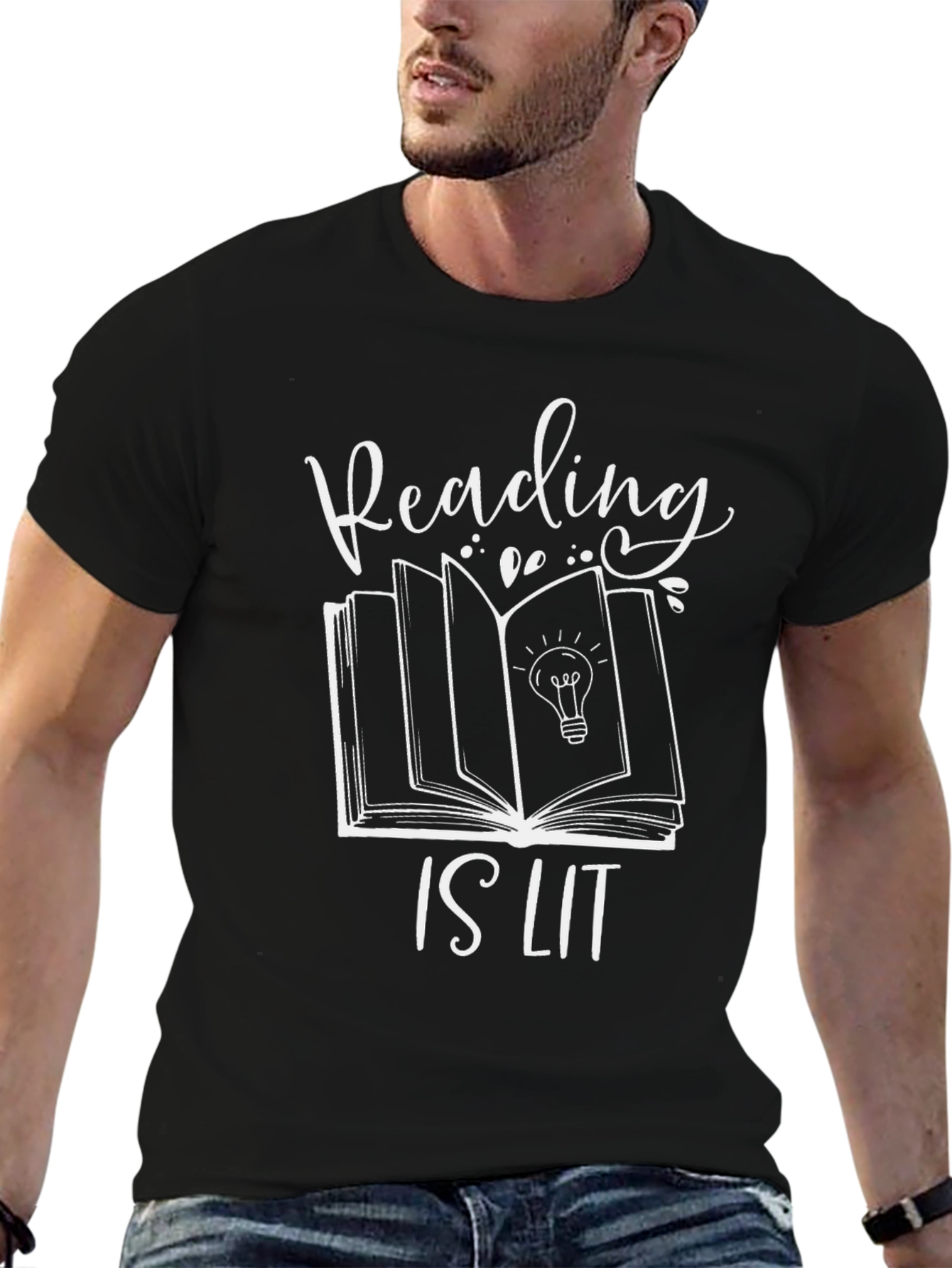 Reading Is Lit T-Shirt - Book Lover Tee