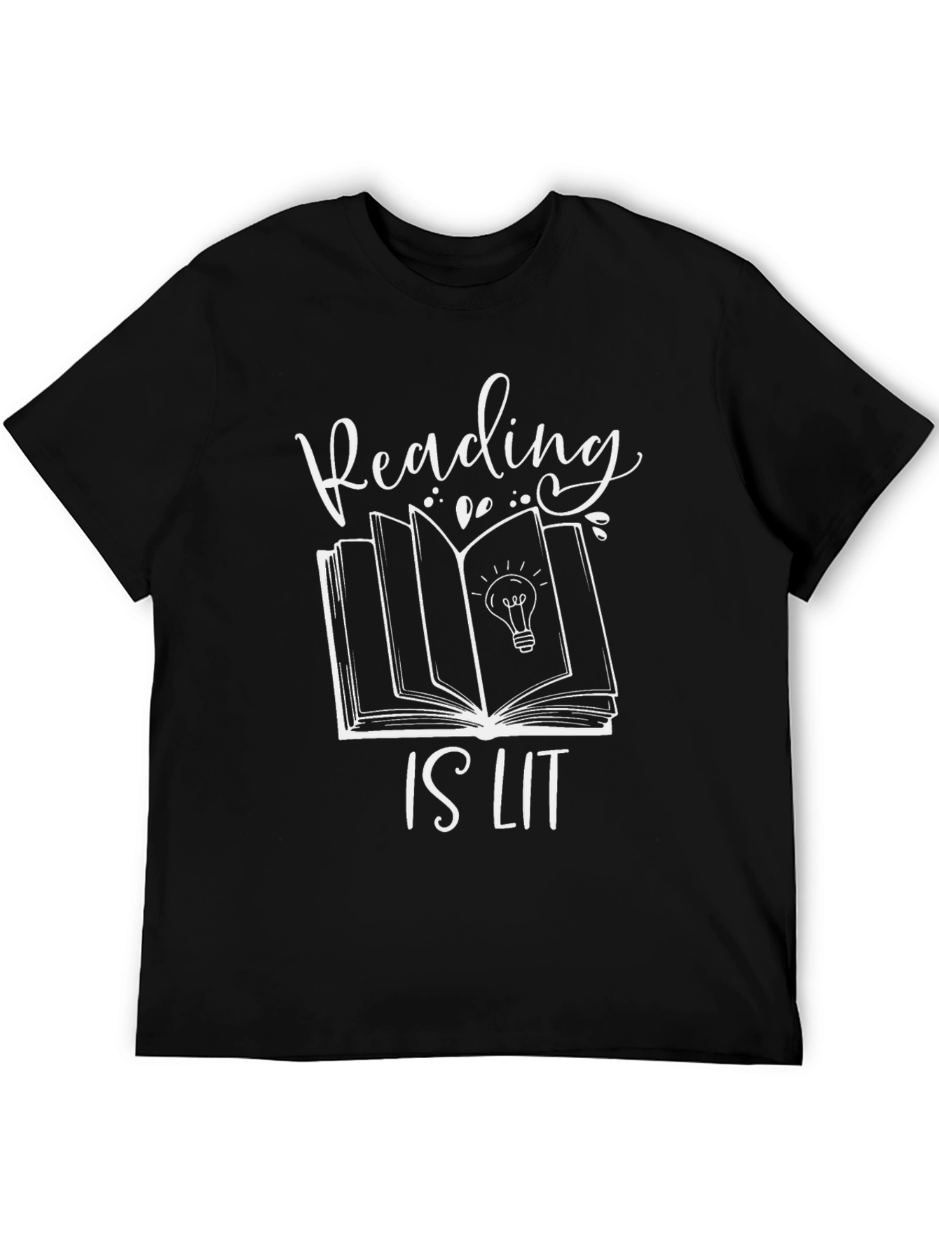 Reading Is Lit T-Shirt - Book Lover Tee