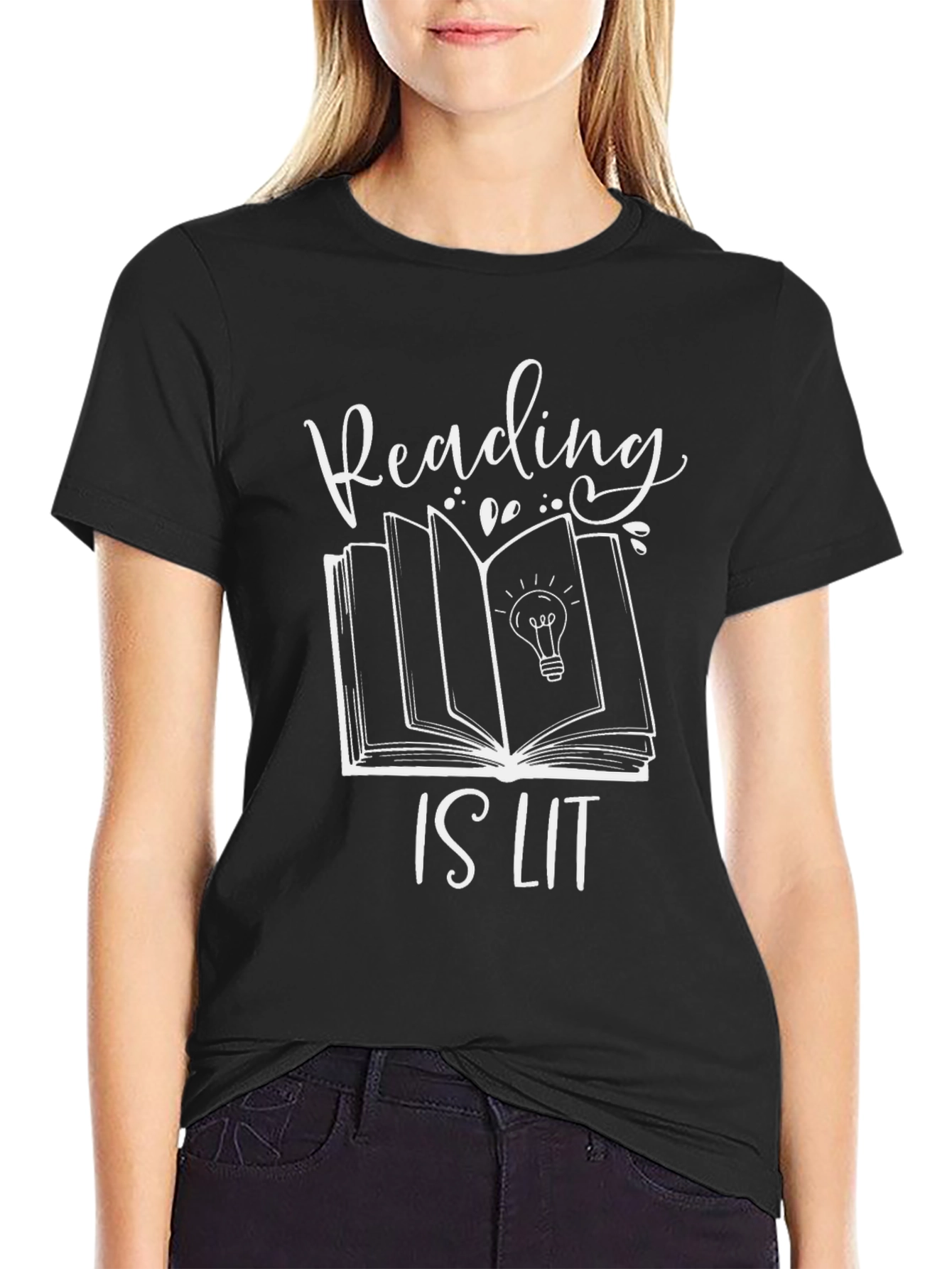 Reading Is Lit T-Shirt - Book Lover Tee