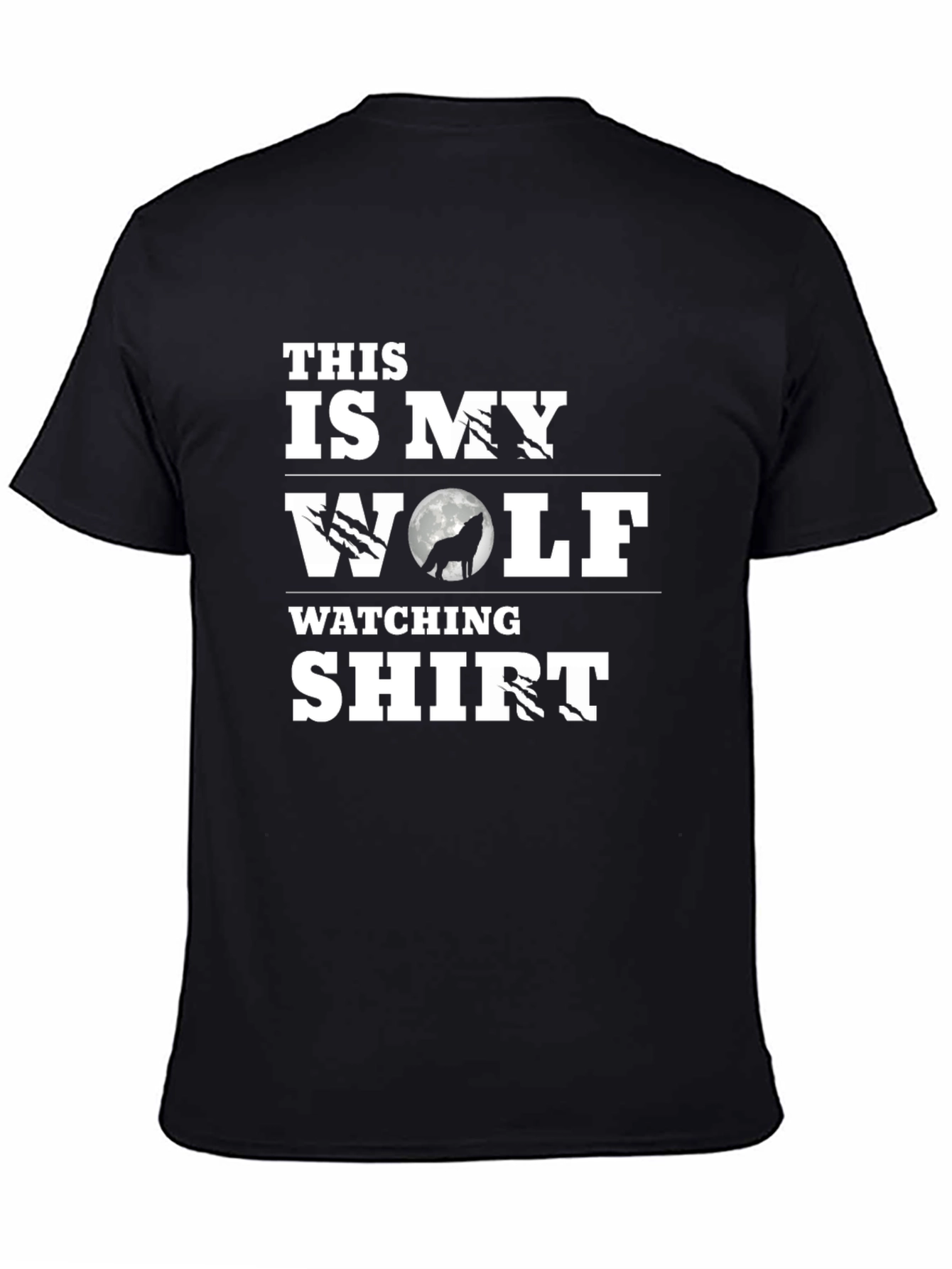 Wolf Watching Shirt - Mens Graphic Tee