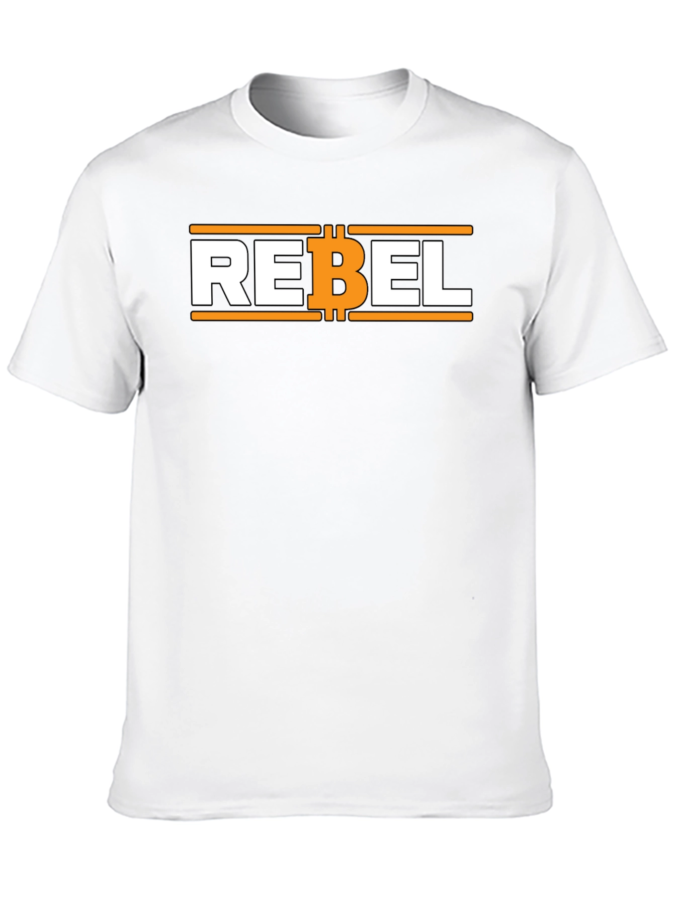 Rebel Bitcoin Graphic Tee - Crypto T-Shirt
