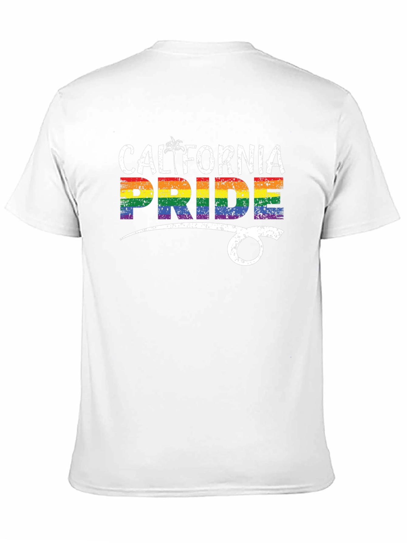 California Pride Rainbow T-Shirt