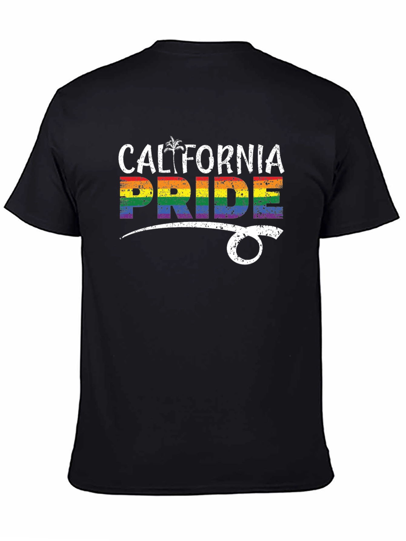 California Pride Rainbow T-Shirt