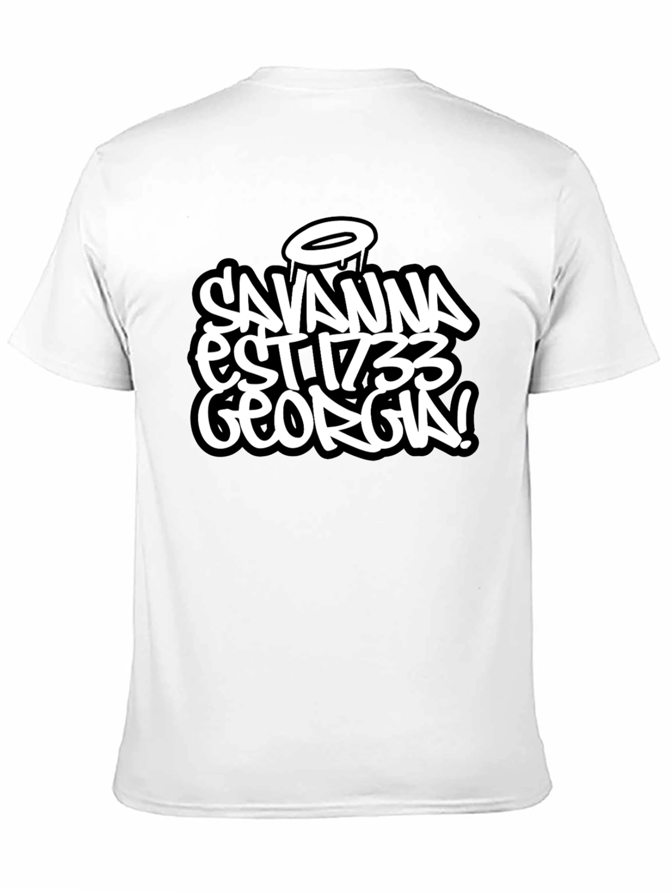 Savannah Georgia Est 1733 Black T-Shirt