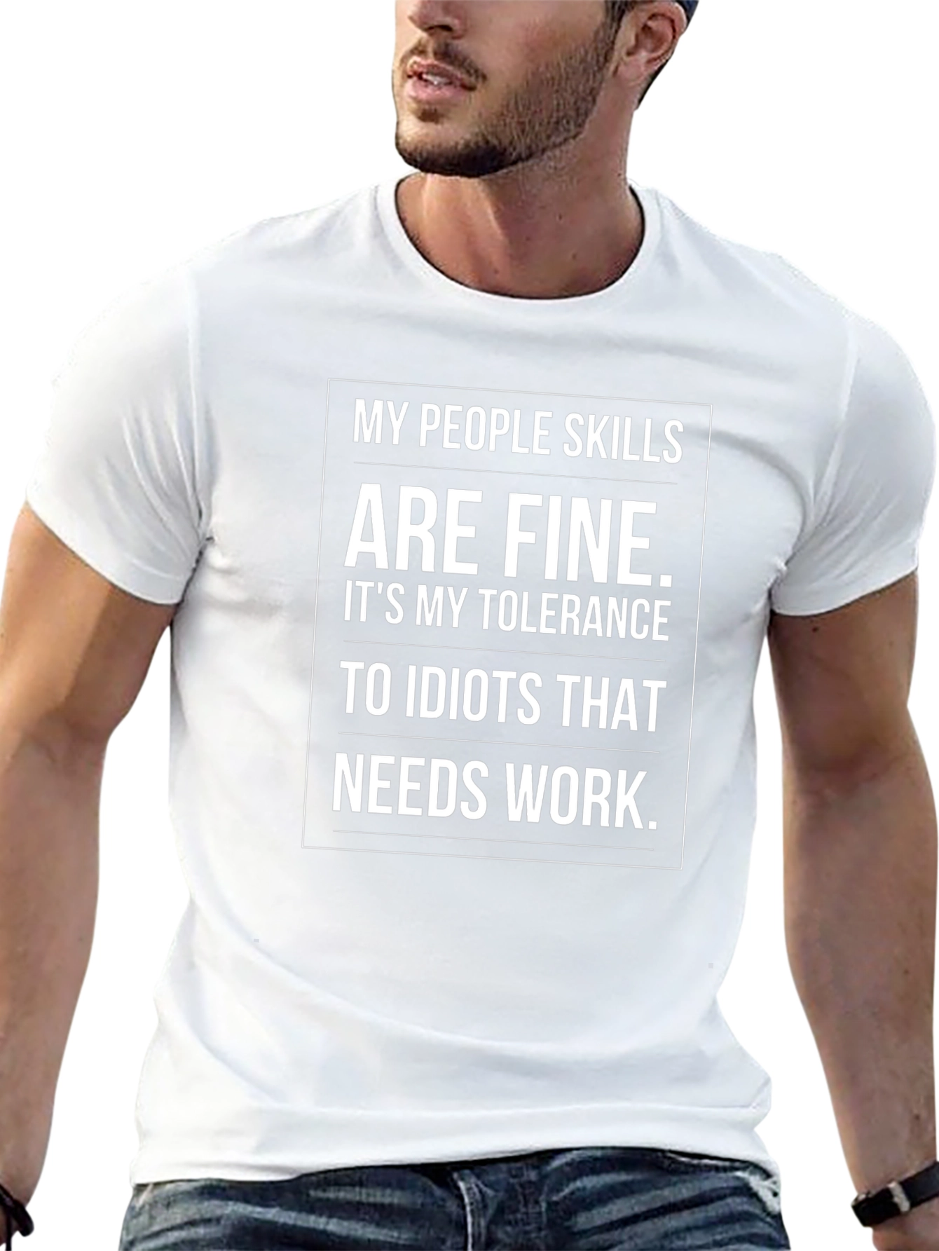 Funny Tolerance Graphic T-Shirt
