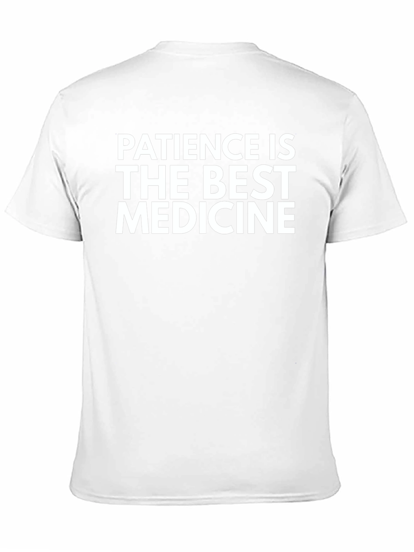 Patience is the Best Medicine Black Graphic Tee