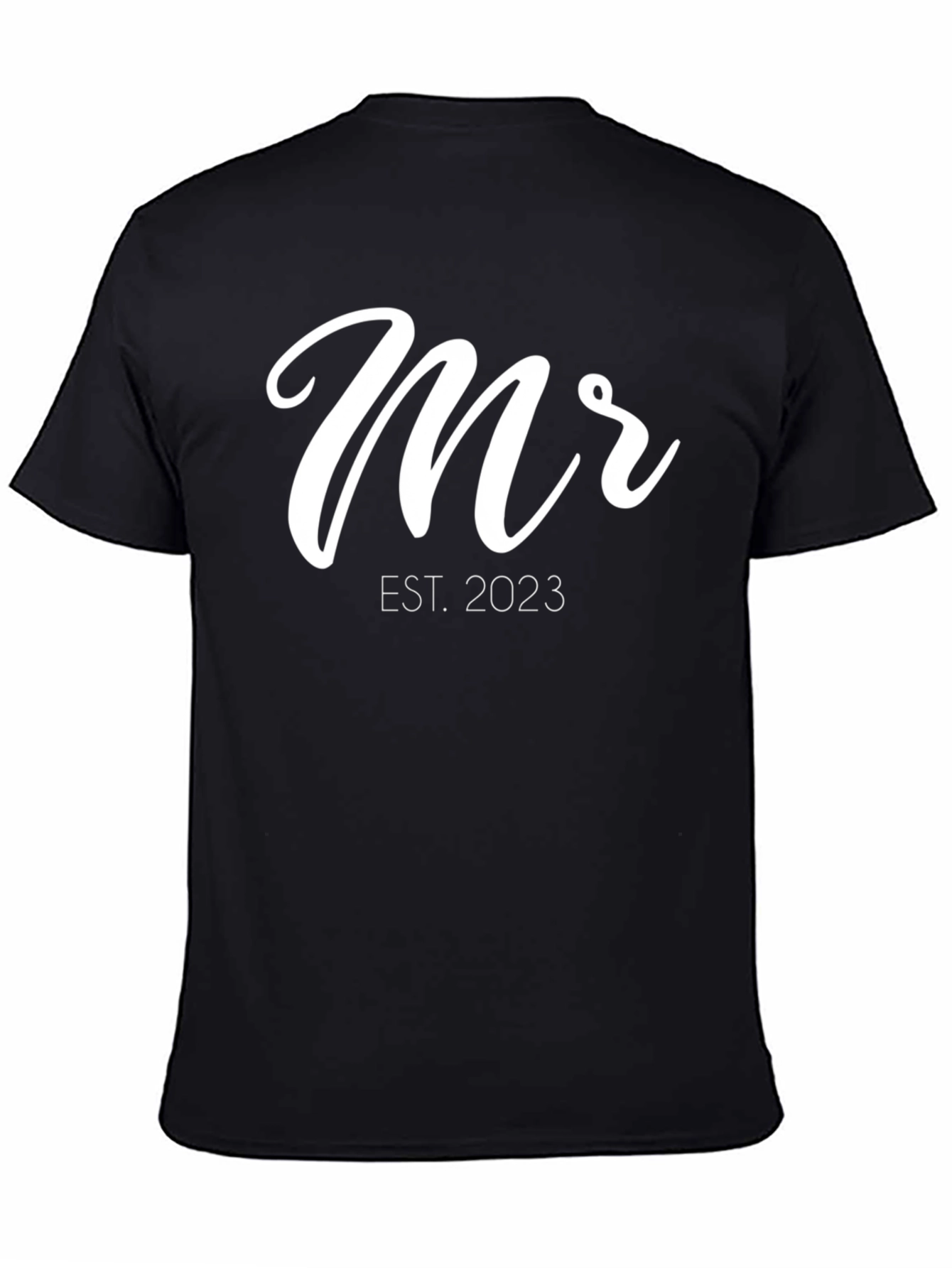 Mr. EST 2023 Black Graphic Tee
