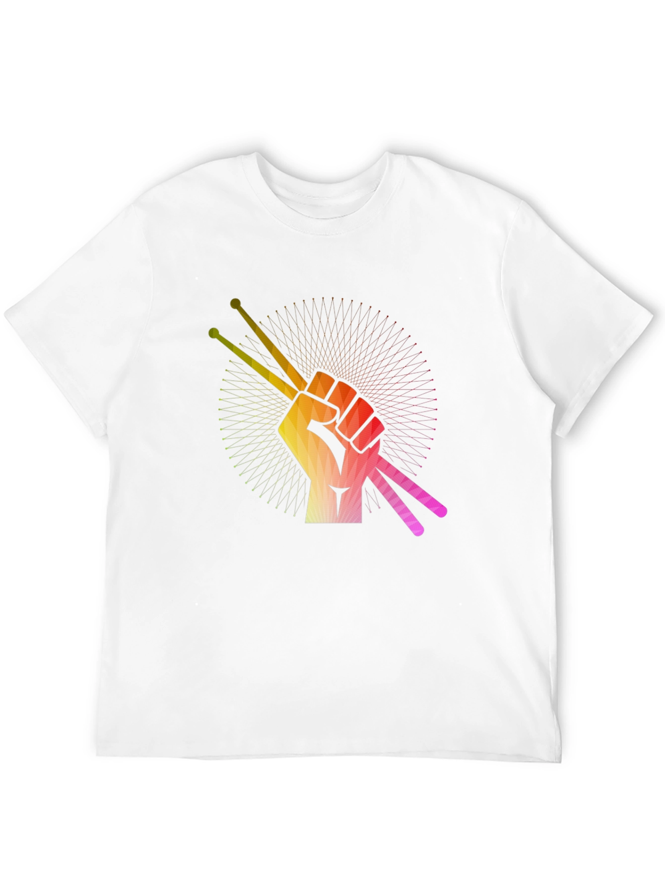 Drummers Hand T-Shirt: Raise Your Sticks!