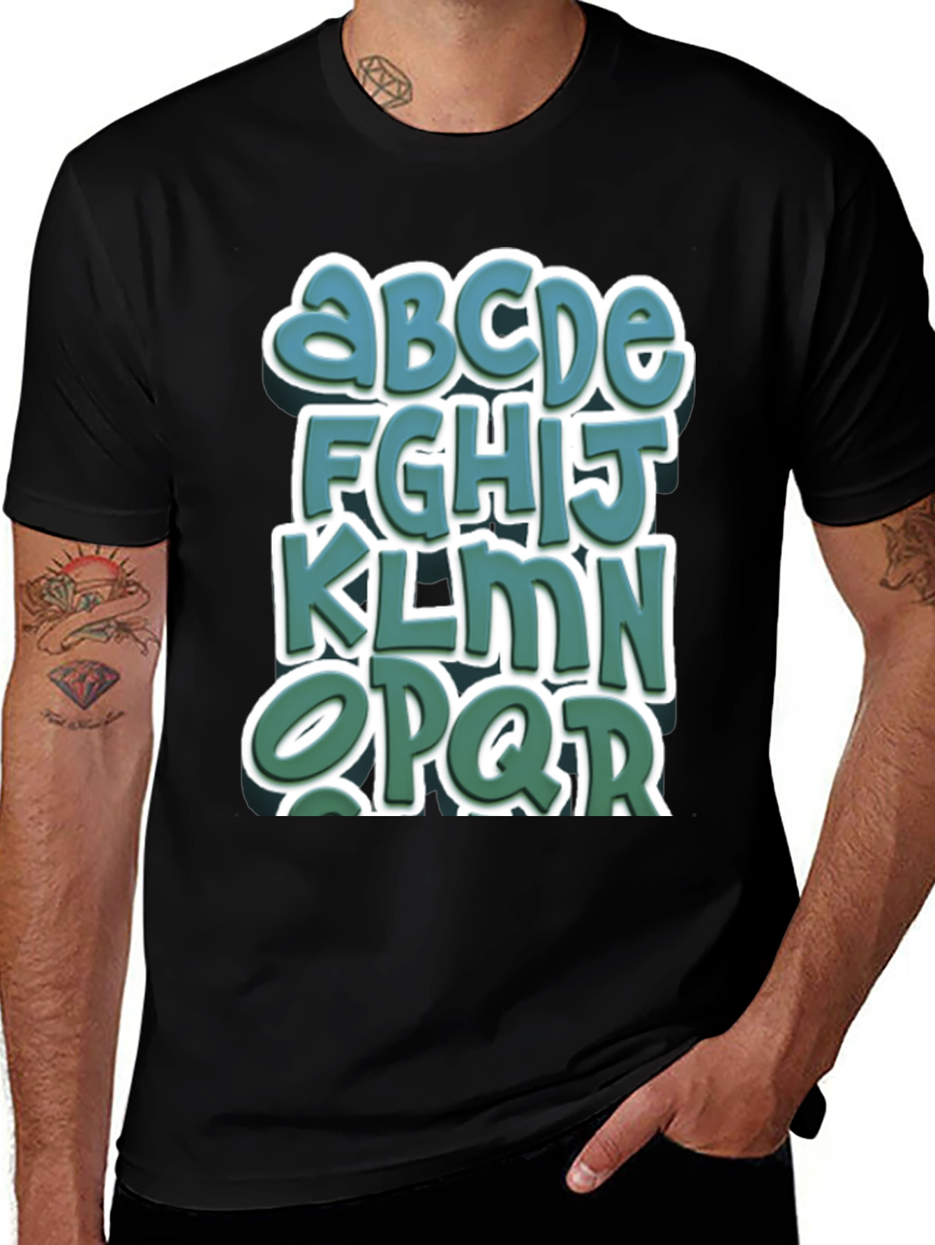 Alphabet T-Shirt - Fun ABC Design