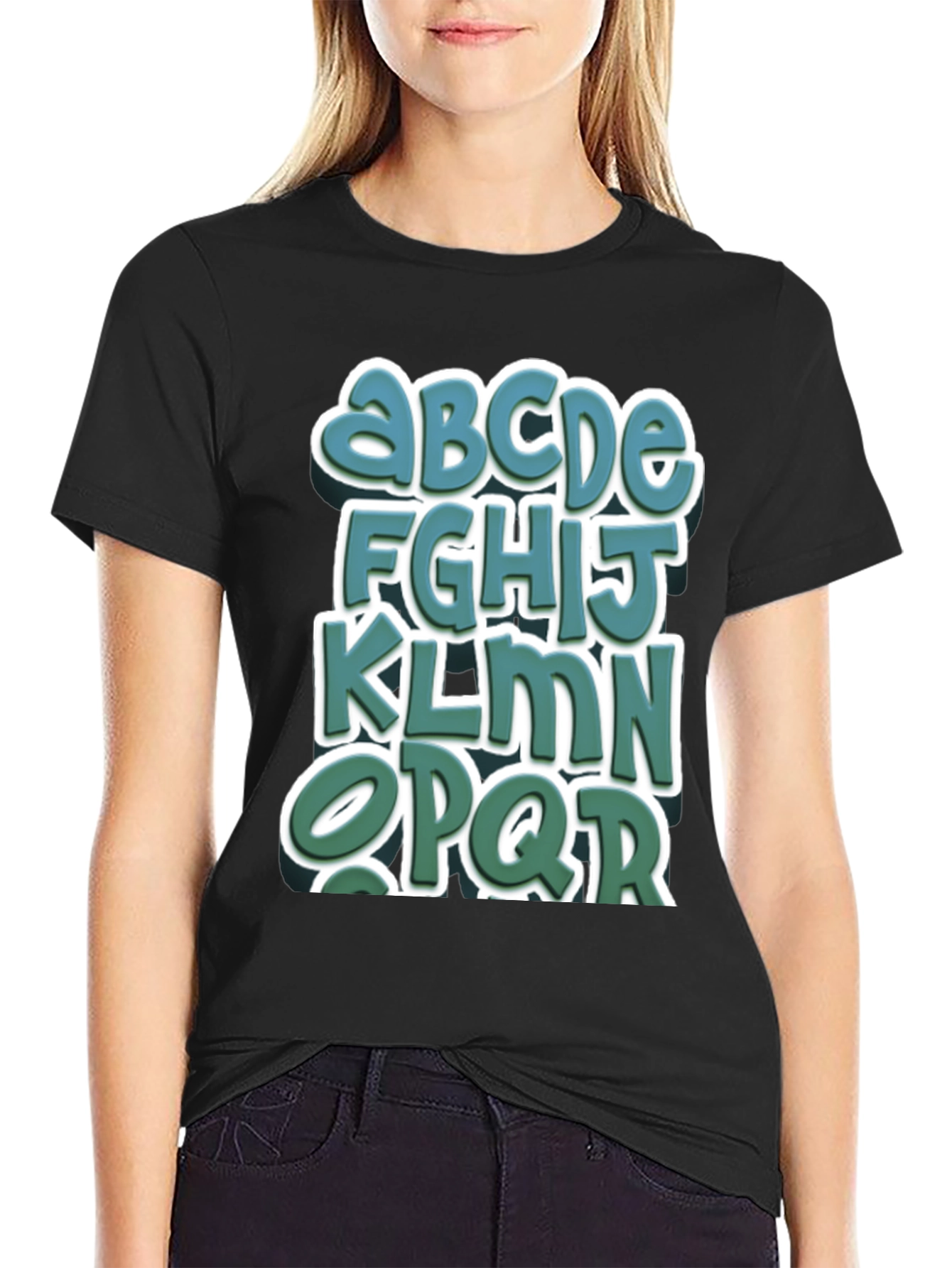 Alphabet T-Shirt - Fun ABC Design