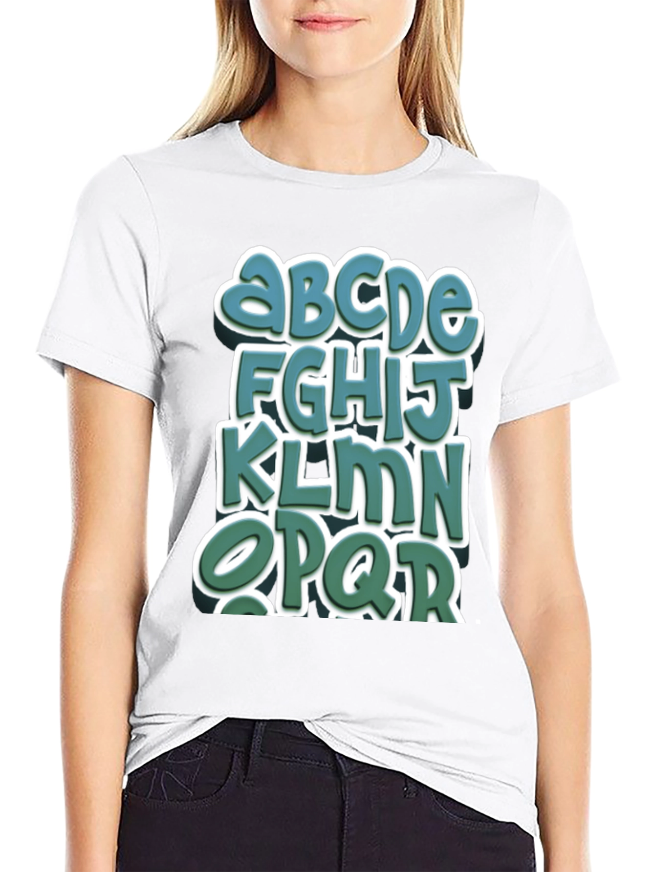 Alphabet T-Shirt - Fun ABC Design