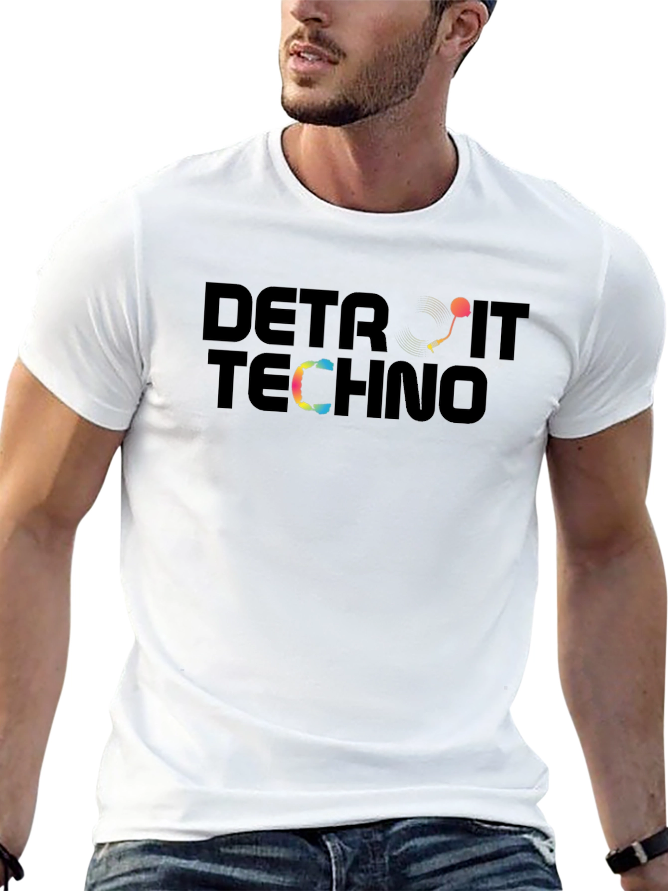 Detroit Techno Graphic T-Shirt
