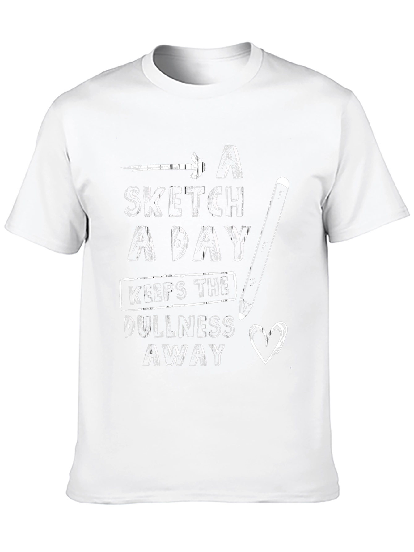 A Sketch a Day T-Shirt - Artist Gift
