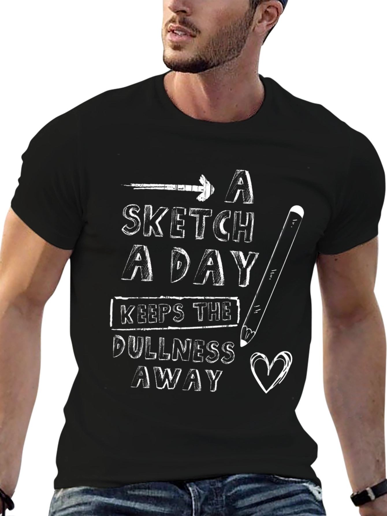A Sketch a Day T-Shirt - Artist Gift