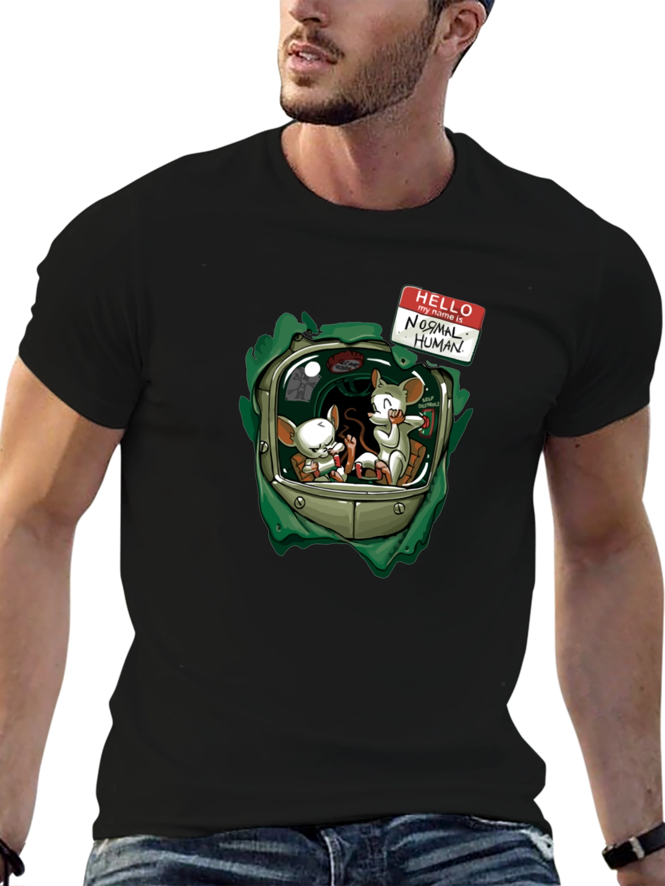 Pinky and the Brain T-Shirt - Normal Human