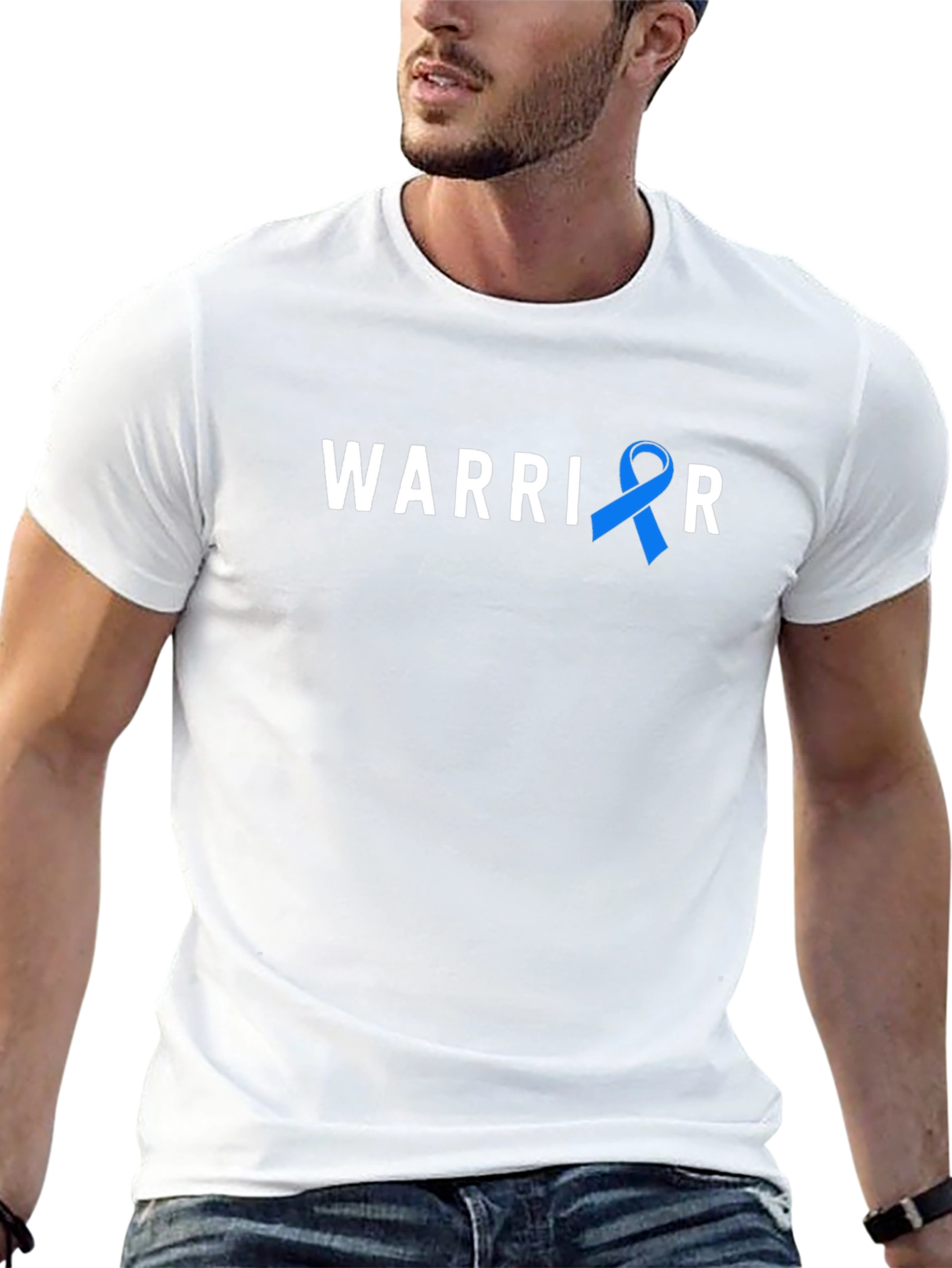 Warrior Ribbon Awareness T-Shirt