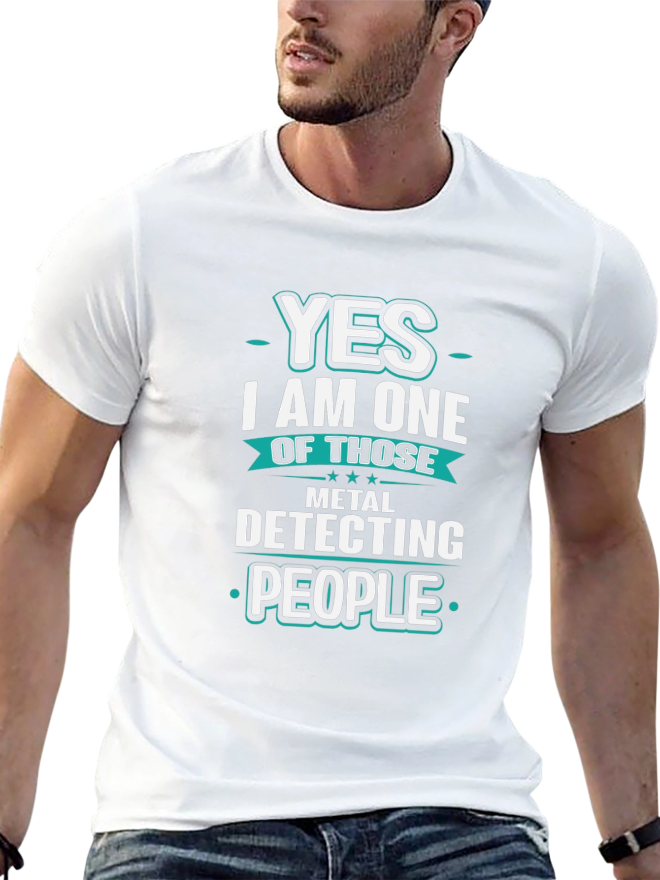 Metal Detecting People Graphic Tee
