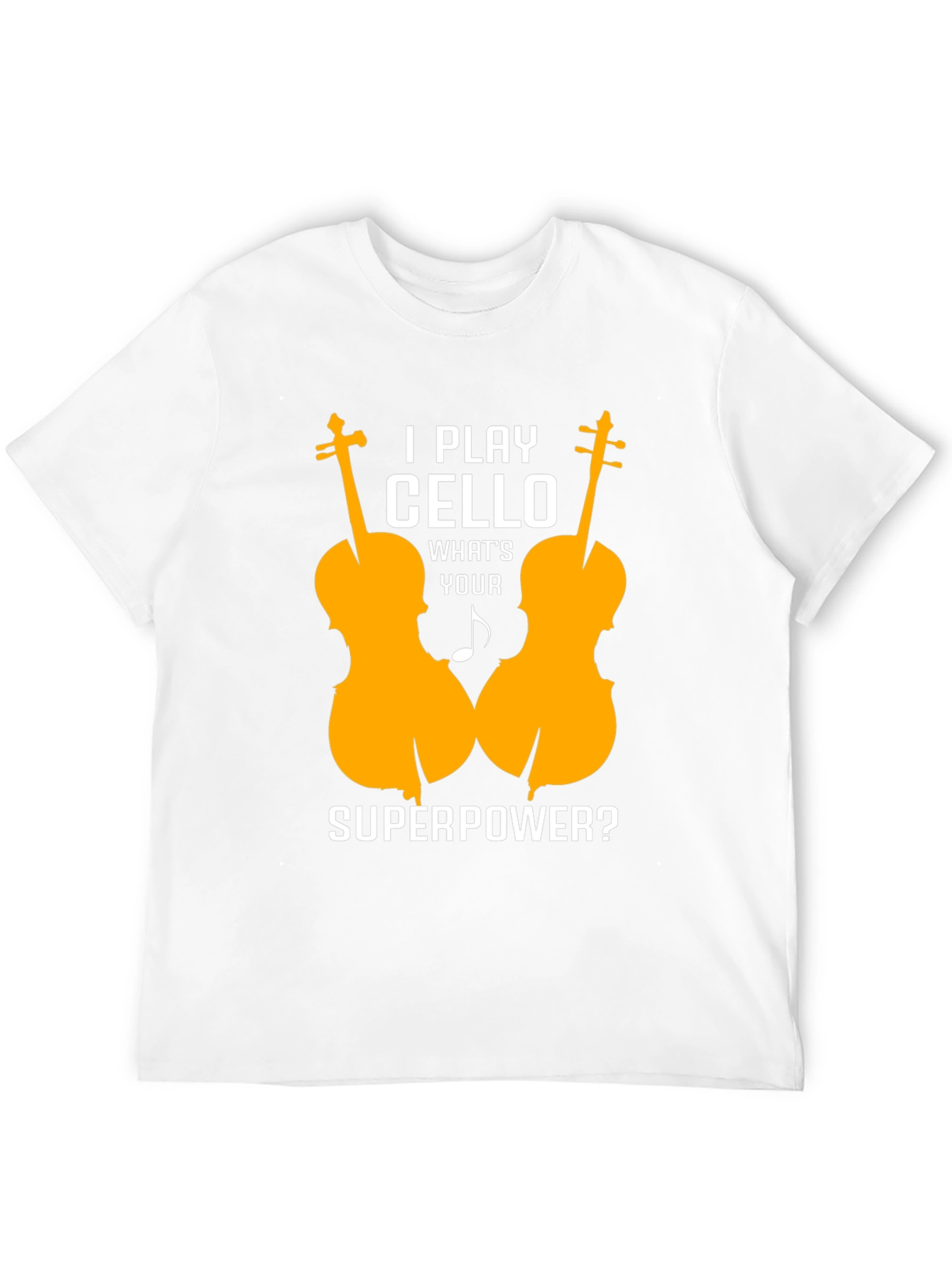 Cello Player Superpower T-Shirt - Music Lover Tee