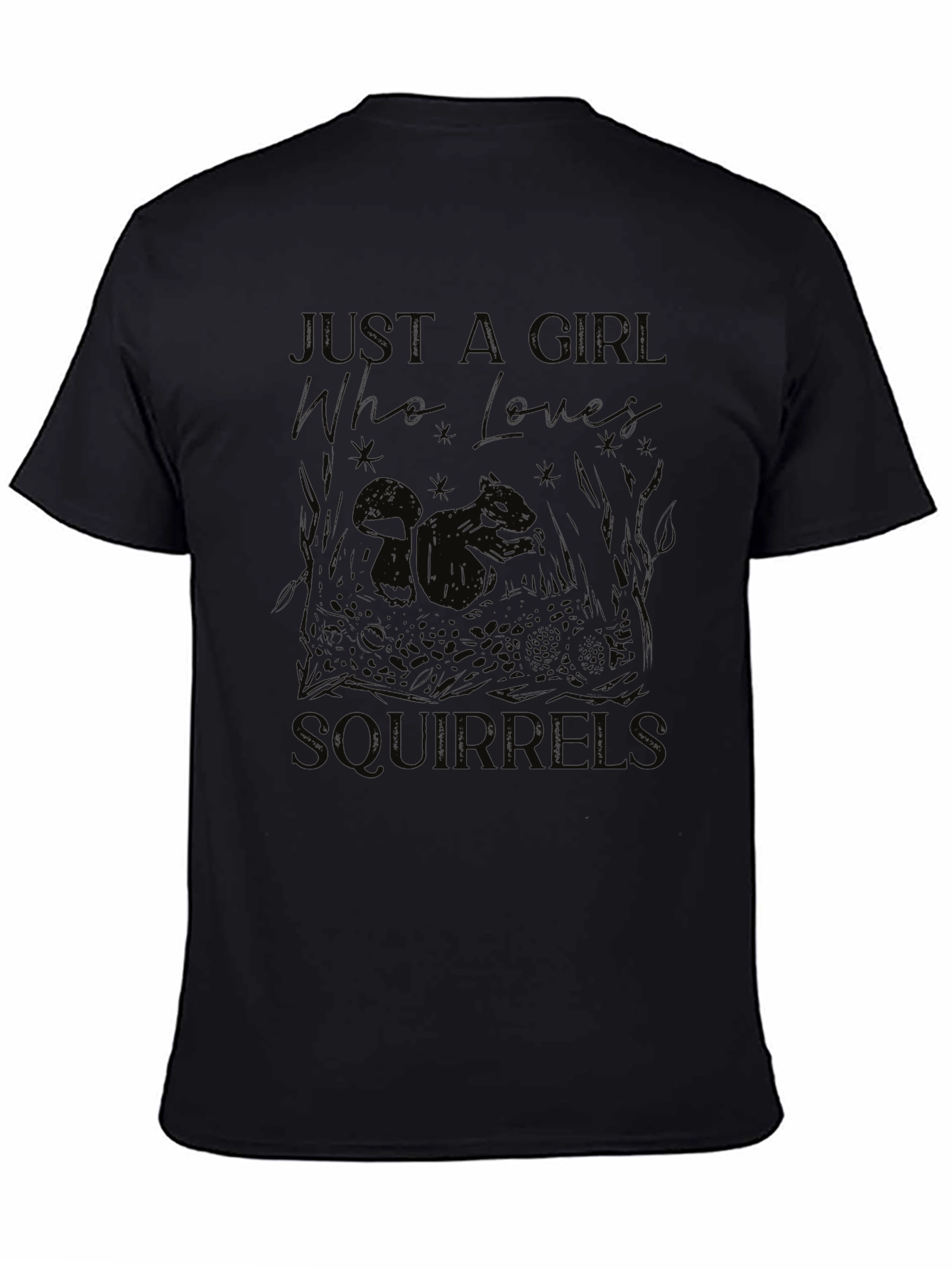 Just a Girl Who Loves Squirrels T-Shirt