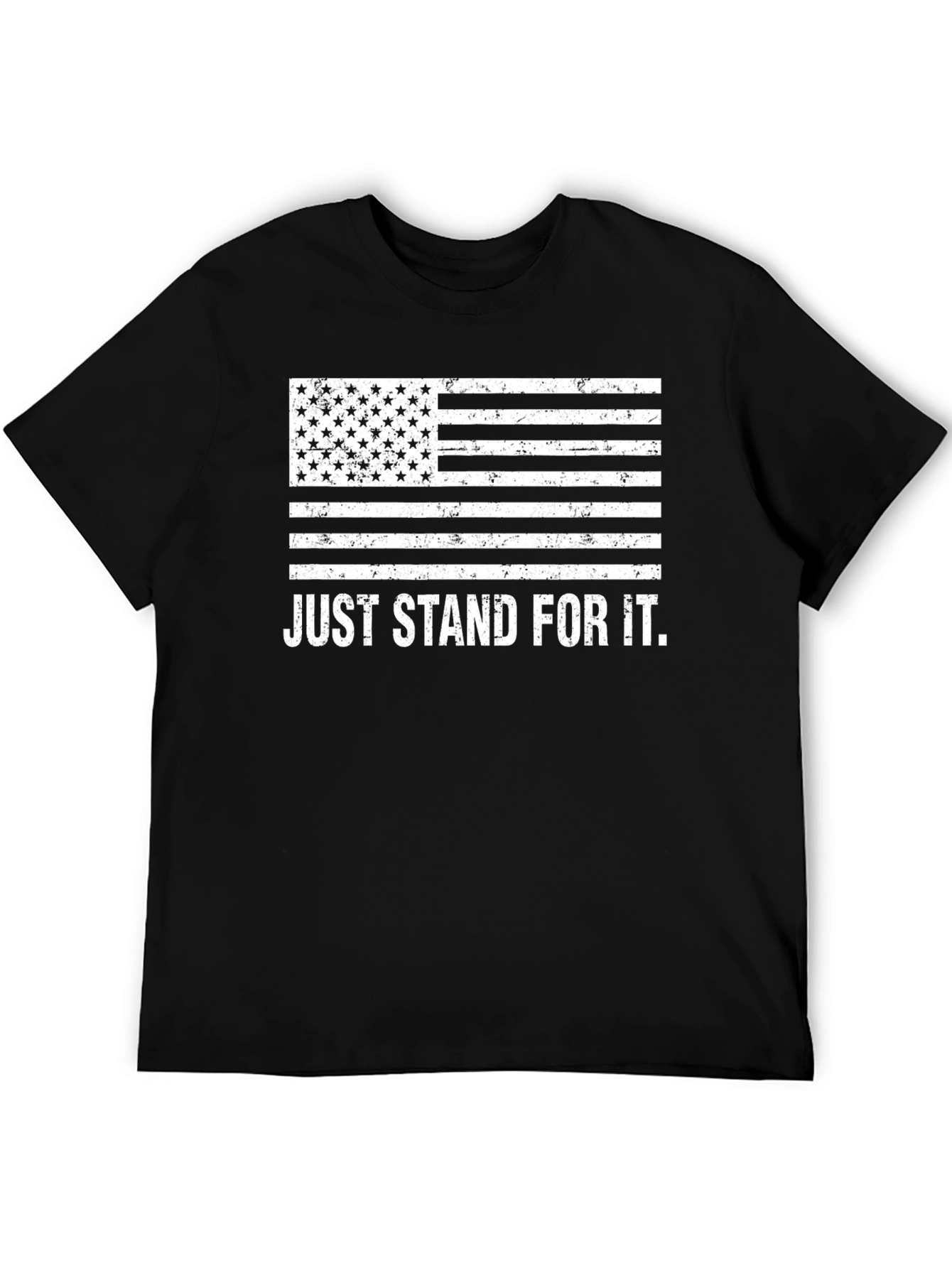 Just Stand For It American Flag T-Shirt