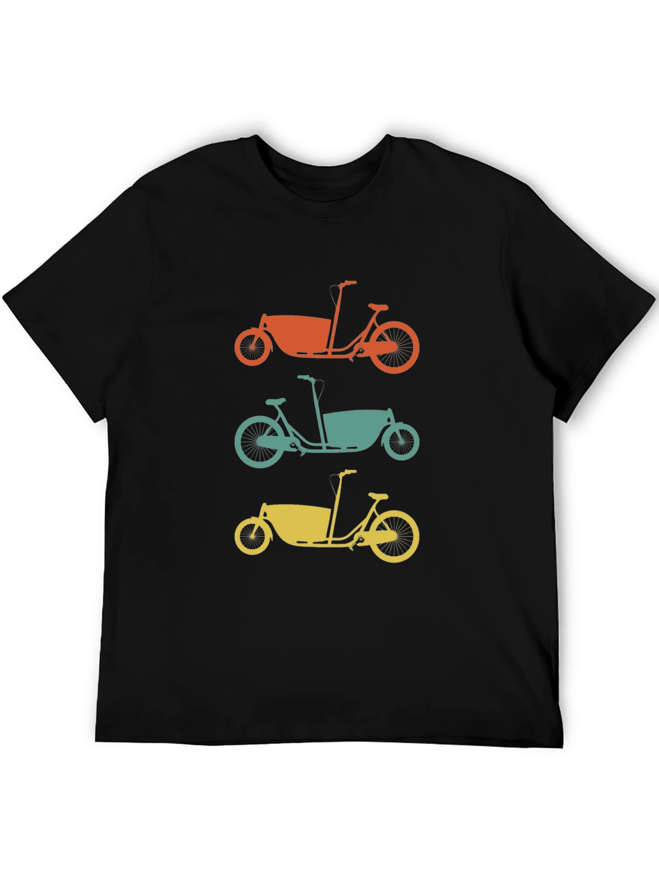 Cargo Bike T-Shirt - Retro Bicycle Tee