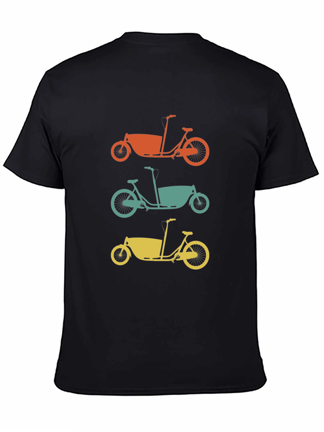 Cargo Bike T-Shirt - Retro Bicycle Tee