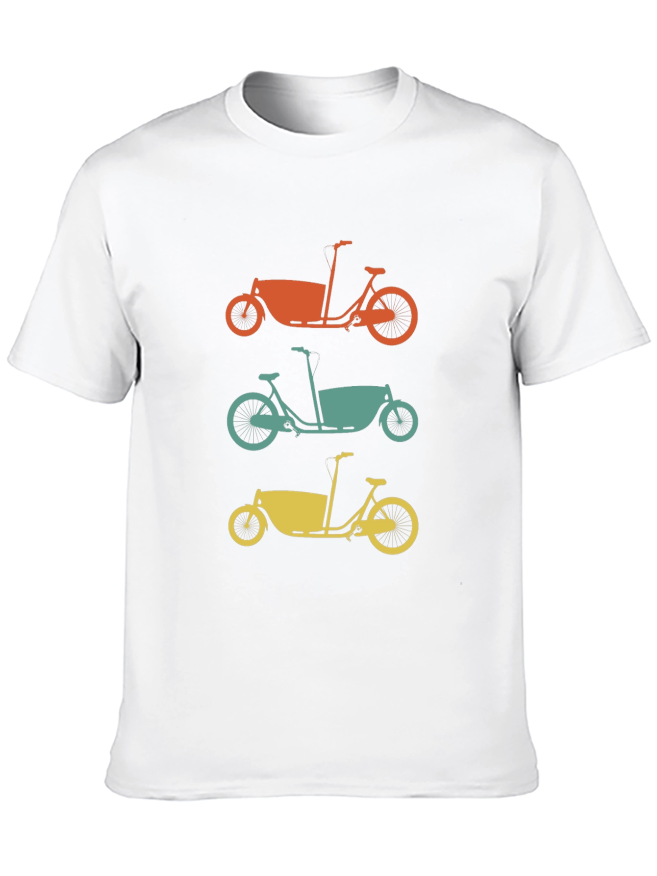 Cargo Bike T-Shirt - Retro Bicycle Tee