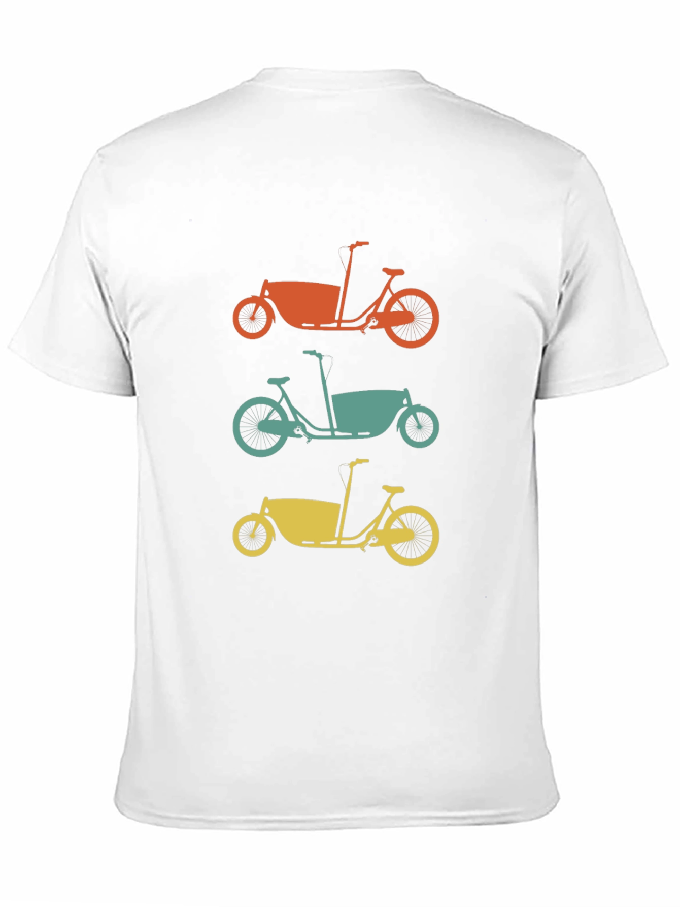 Cargo Bike T-Shirt - Retro Bicycle Tee