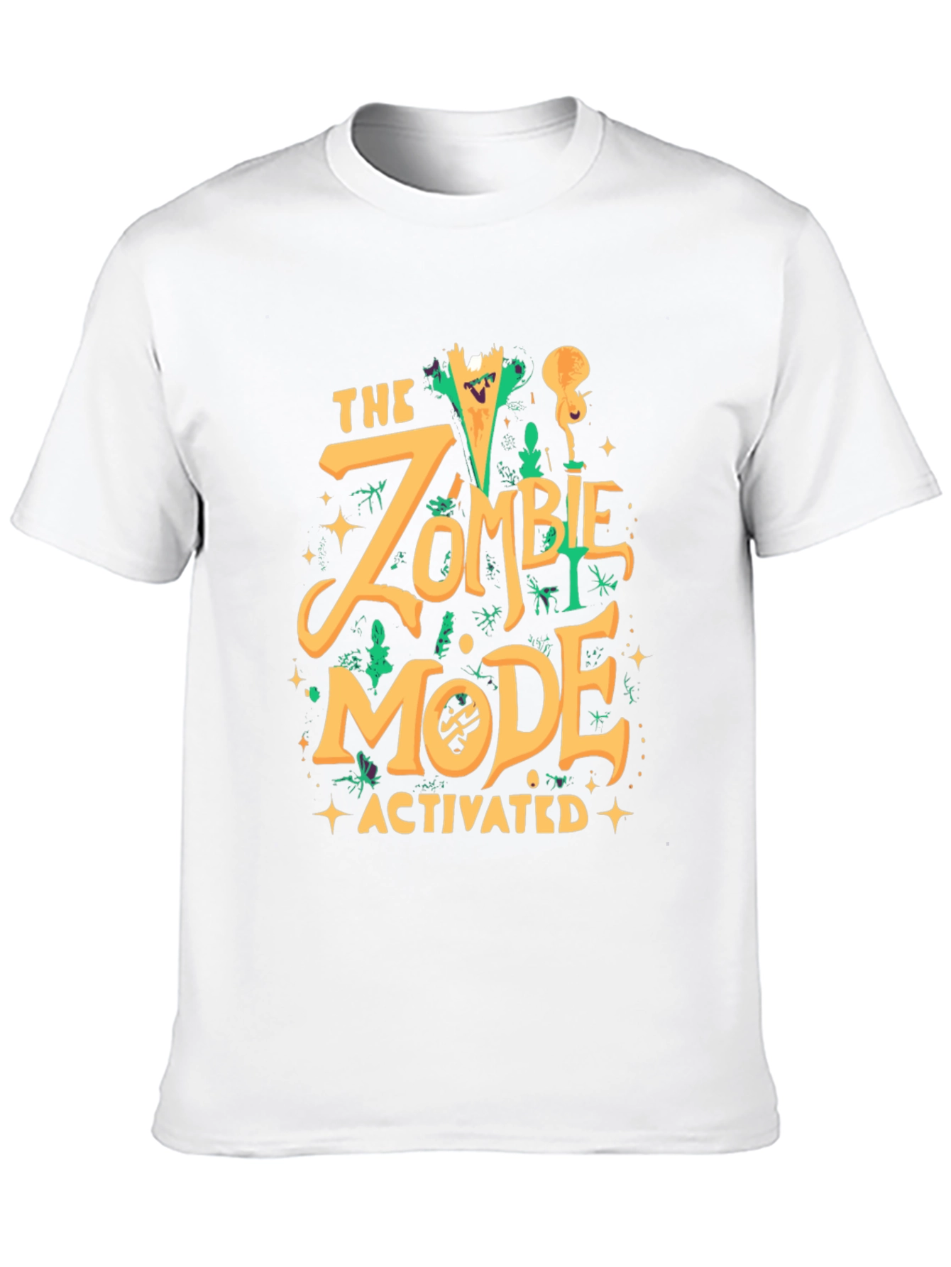 Zombie Mode Activated Graphic T-Shirt