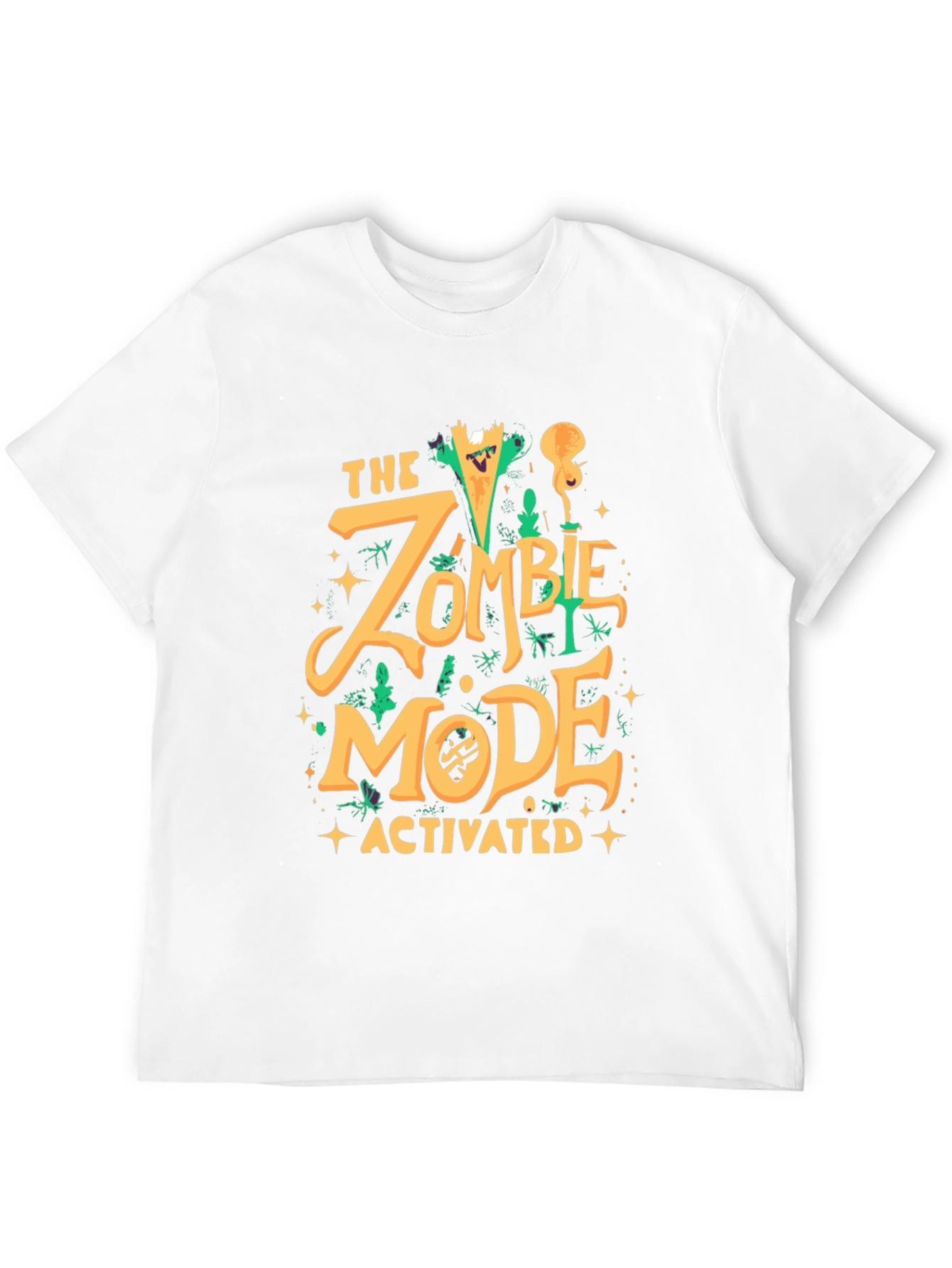 Zombie Mode Activated Graphic T-Shirt