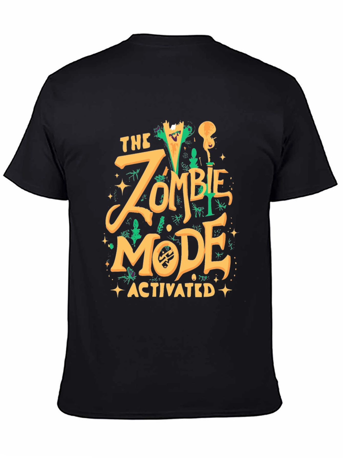 Zombie Mode Activated Graphic T-Shirt