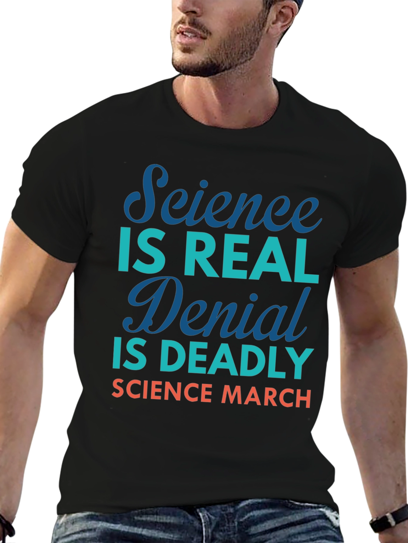 Science is Real Graphic T-Shirt