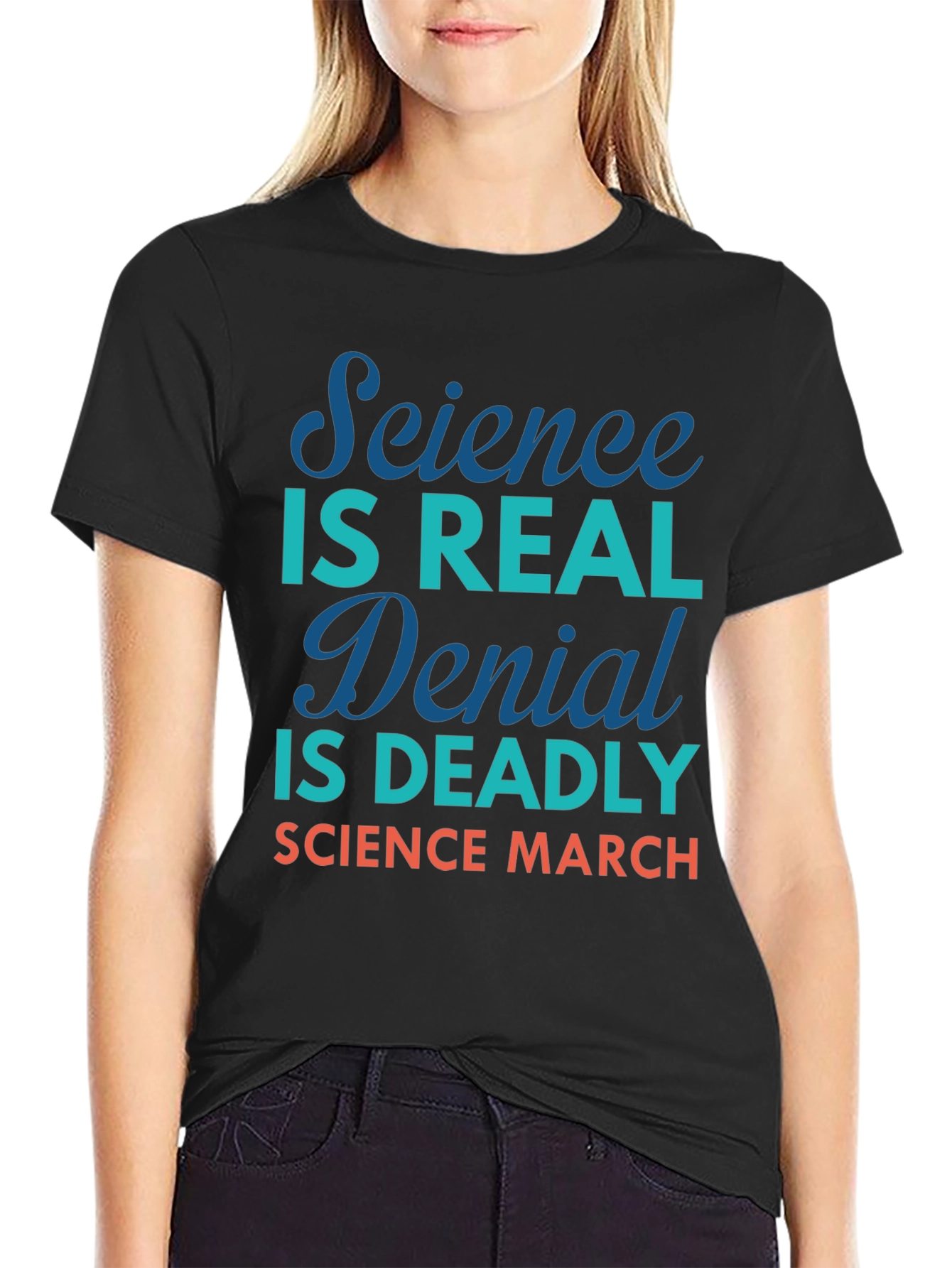 Science is Real Graphic T-Shirt