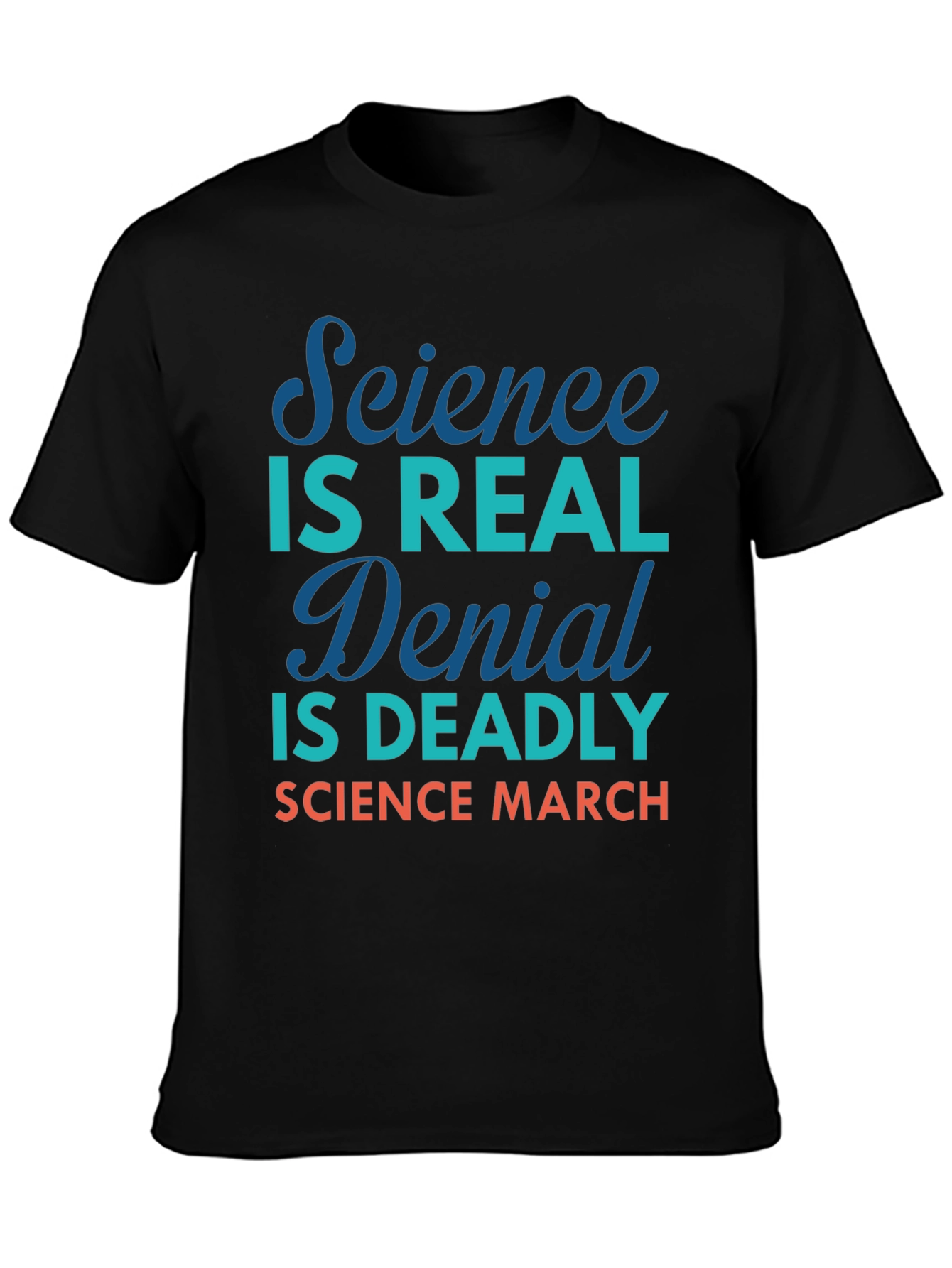 Science is Real Graphic T-Shirt