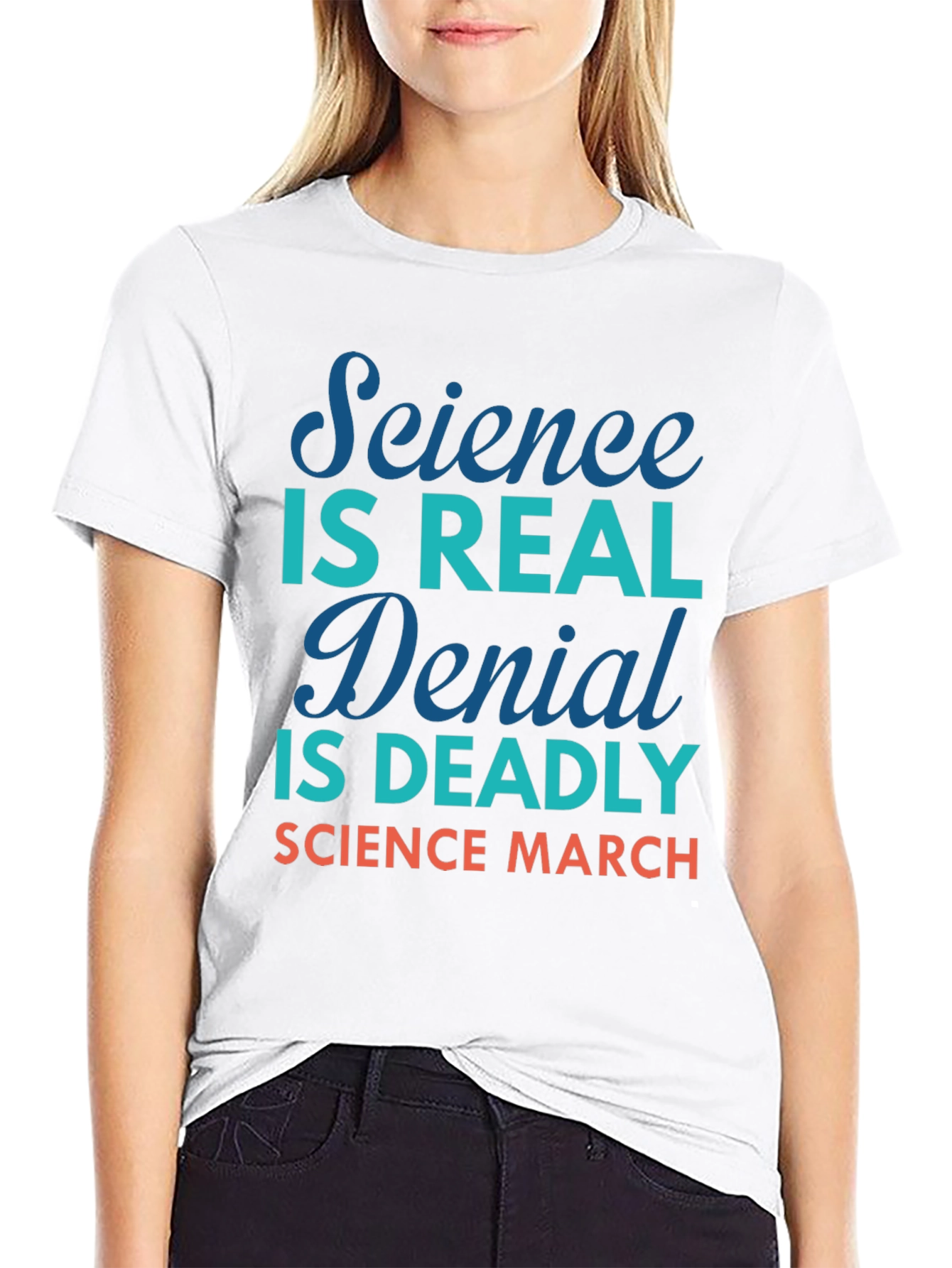 Science is Real Graphic T-Shirt