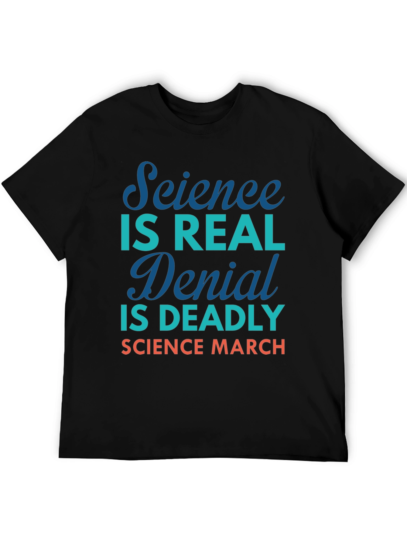 Science is Real Graphic T-Shirt