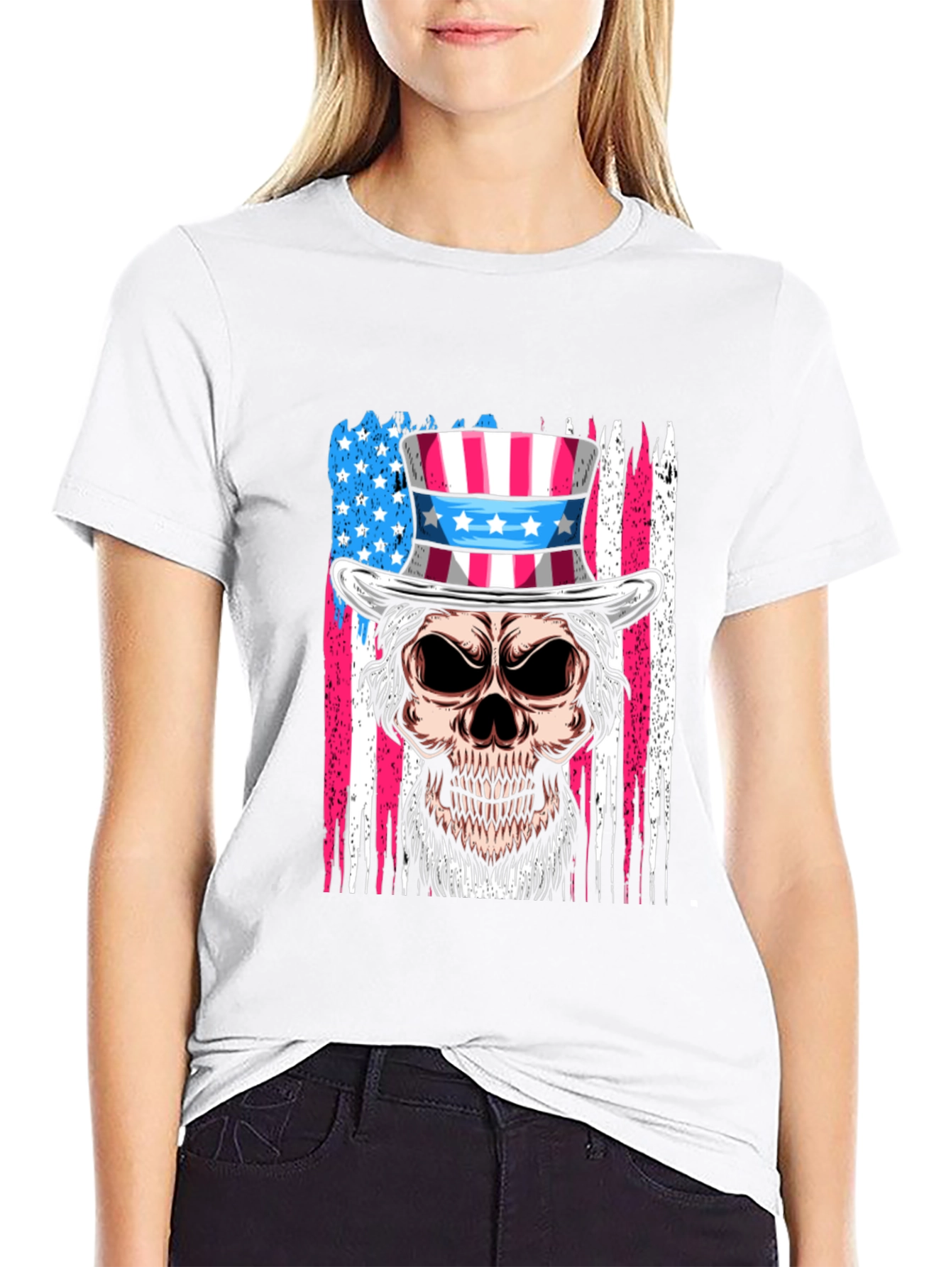 Patriotic Skull T-Shirt