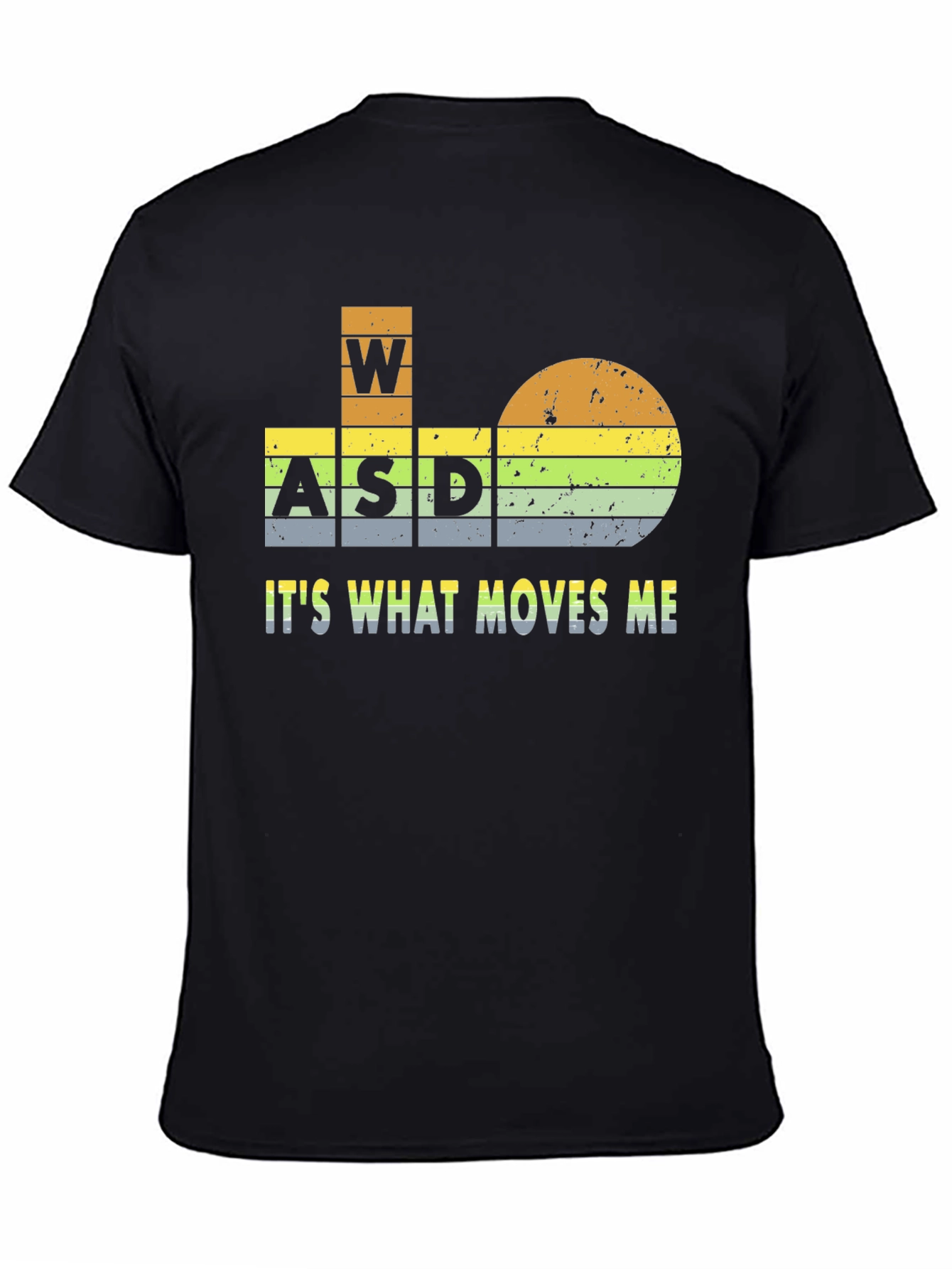 Gamer WASD T-Shirt - Its What Moves Me