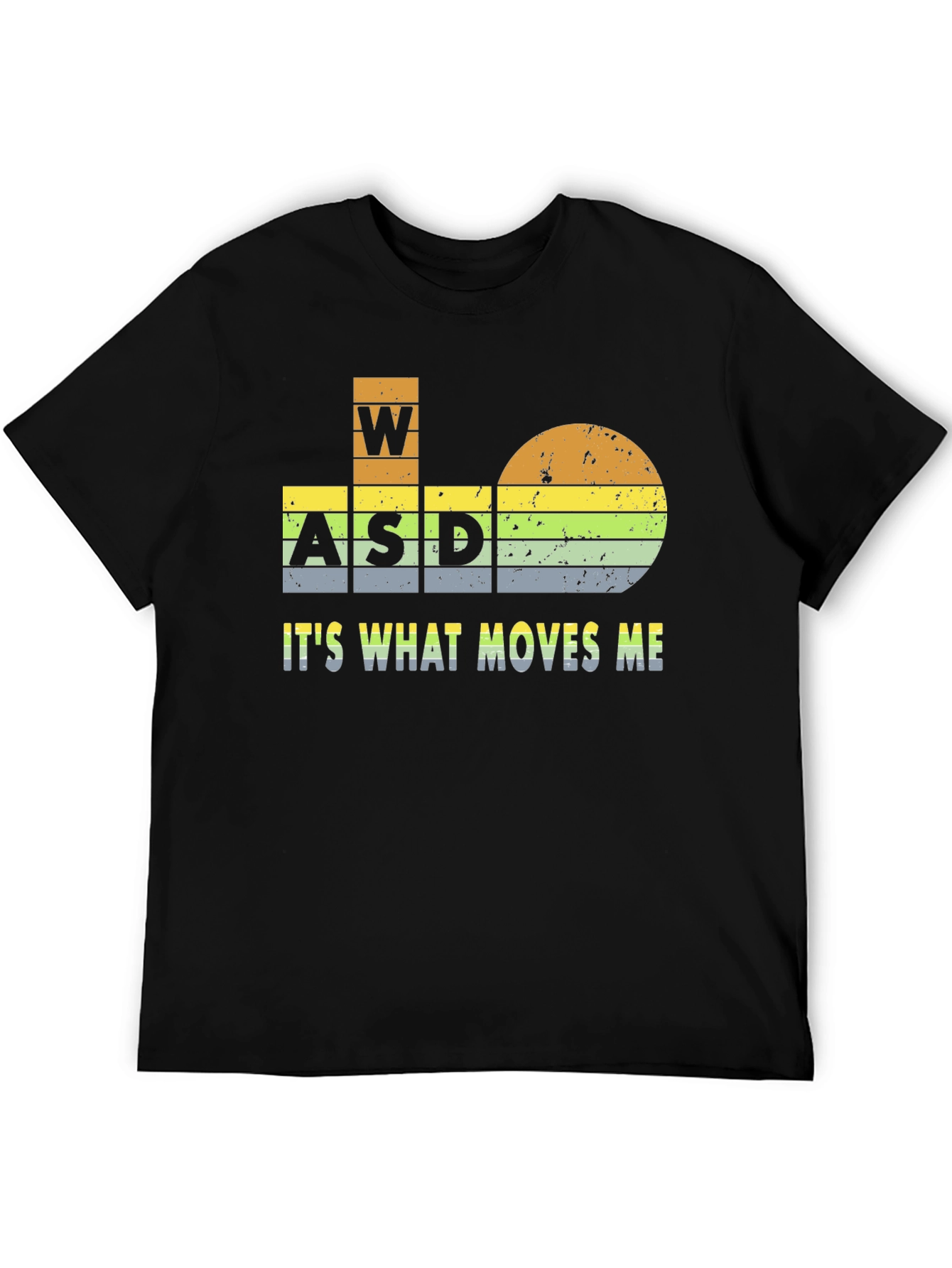 Gamer WASD T-Shirt - Its What Moves Me