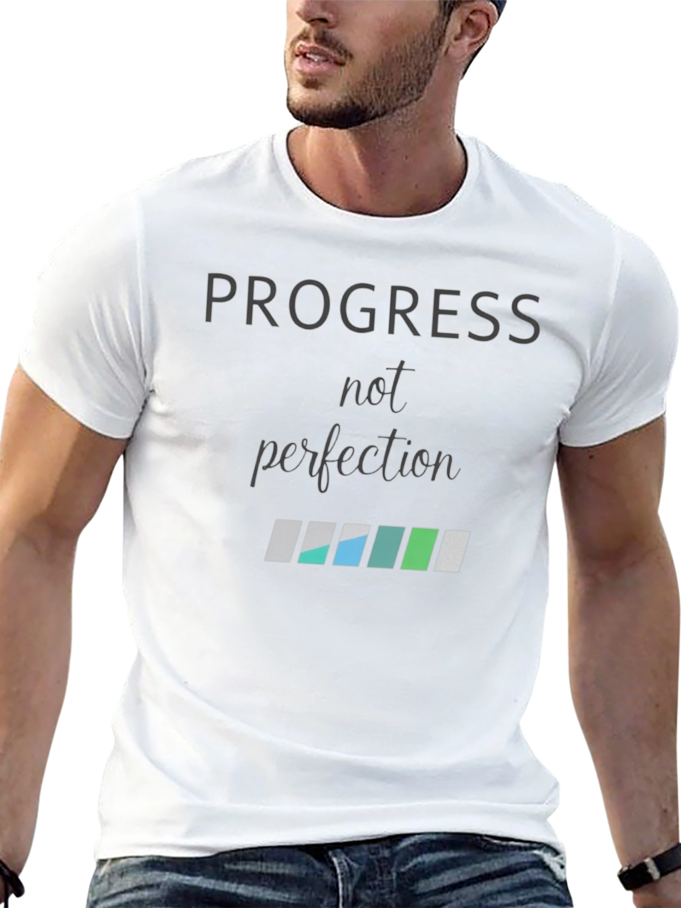 Progress Not Perfection Graphic T-Shirt