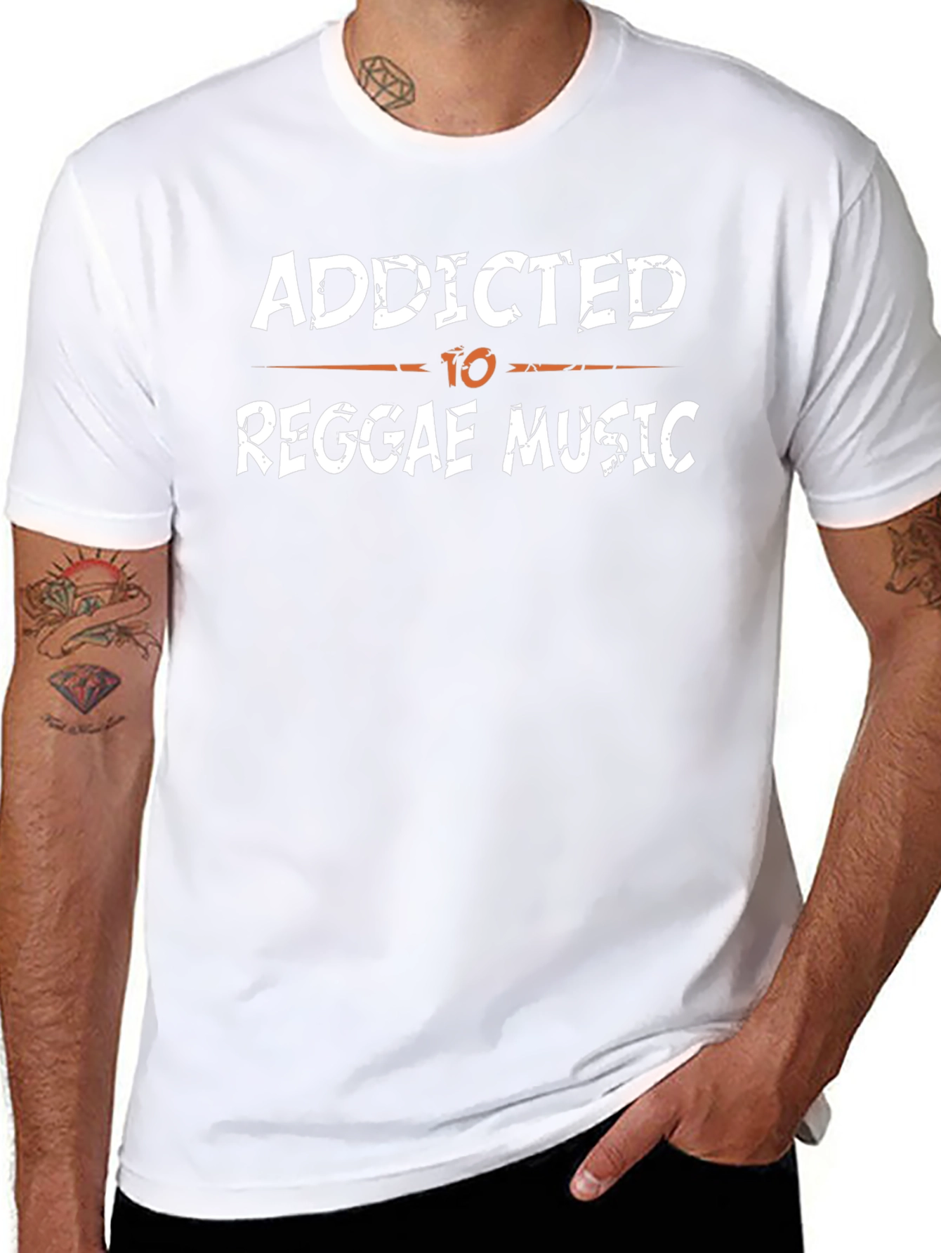 Addicted to Reggae Music T-Shirt