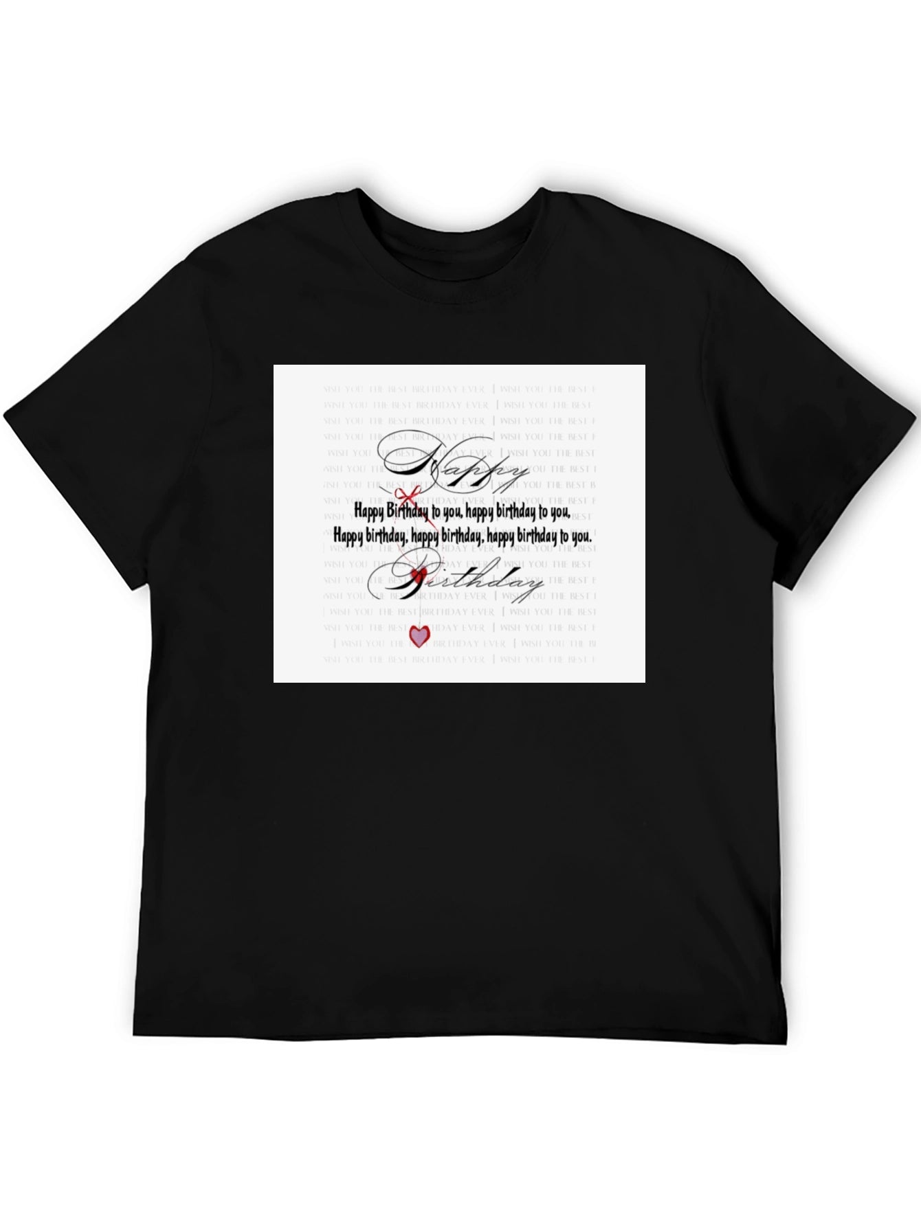 Happy Birthday Graphic T-Shirt